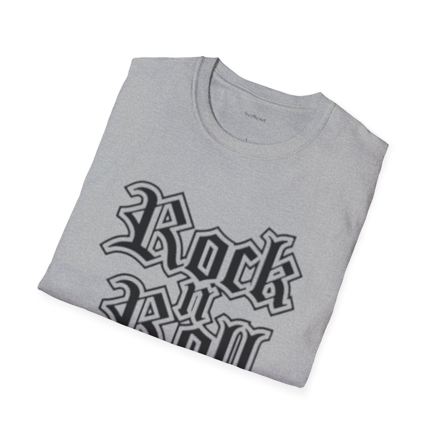 ROCK n ROLL - Unisex Softstyle T-Shirt 100% Cotton Graphic