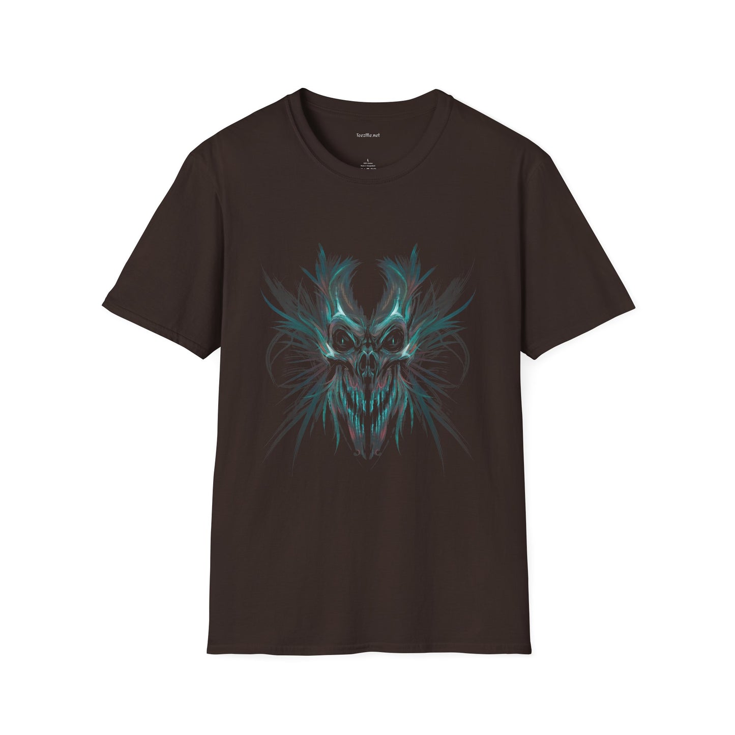 SKULL - Unisex Softstyle T-Shirt 100% Cotton Graphic