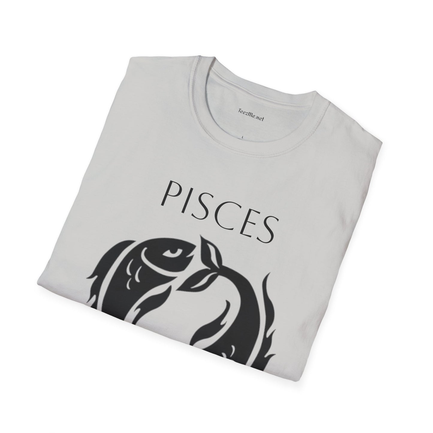 PISCES - Unisex Softstyle T-Shirt 100% Cotton Graphic