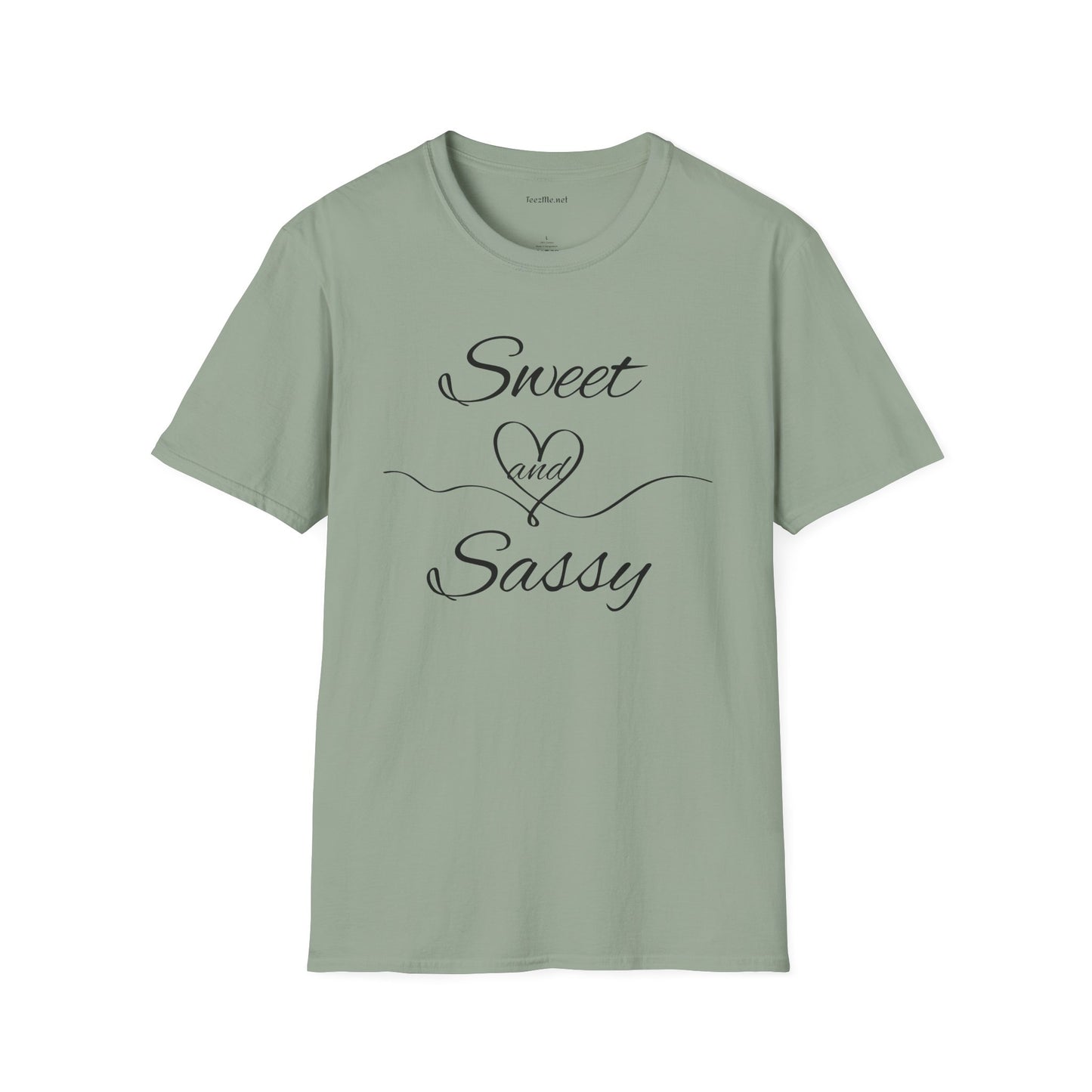 Sweet and Sassy - Unisex Softstyle T-Shirt 100% Cotton Graphic