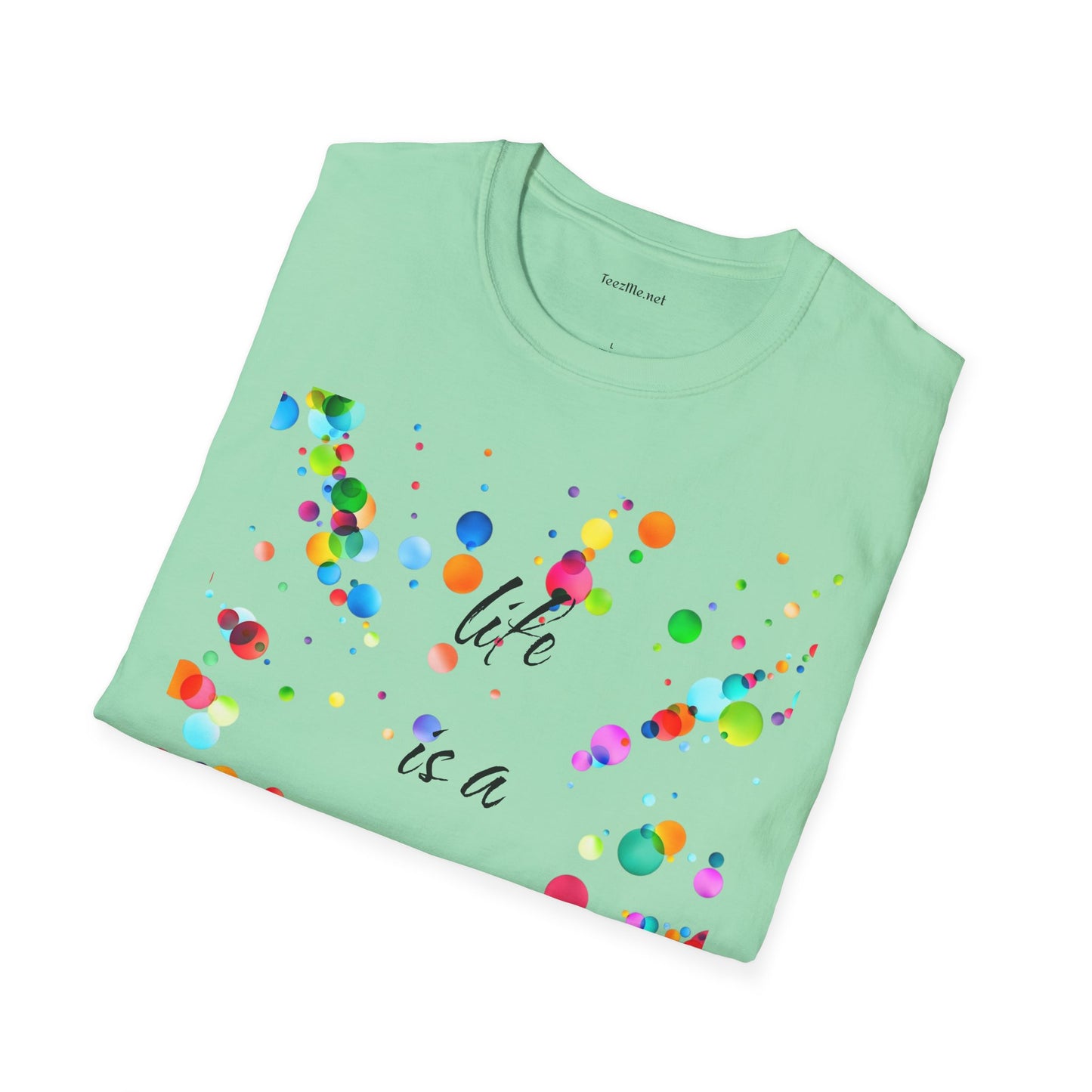 Life is a mystery - Unisex Softstyle T-Shirt 100% Cotton Graphic