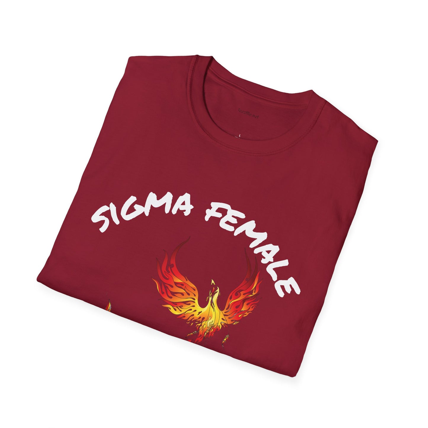 Sigma Female - Unisex Softstyle T-Shirt 100% Cotton Graphic