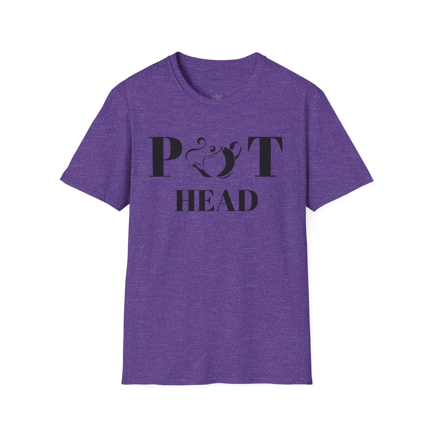 Pot Head - Unisex Softstyle T-Shirt 100% Cotton Graphic