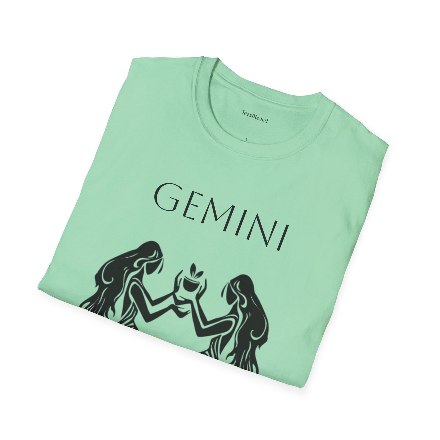 GEMINI- Unisex Softstyle T-Shirt 100% Cotton Graphic