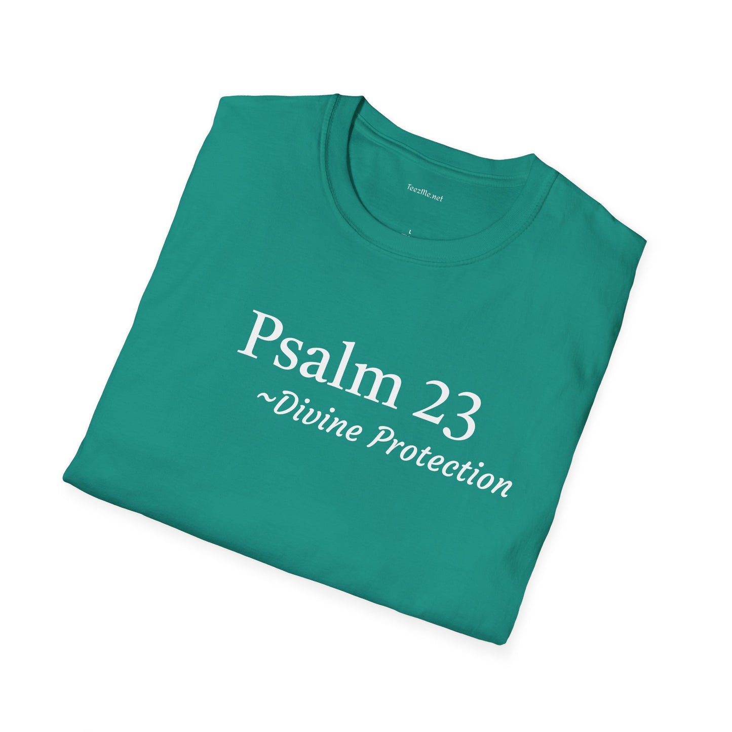 Psalm 23 - Unisex Softstyle T-Shirt 100% Cotton Graphic