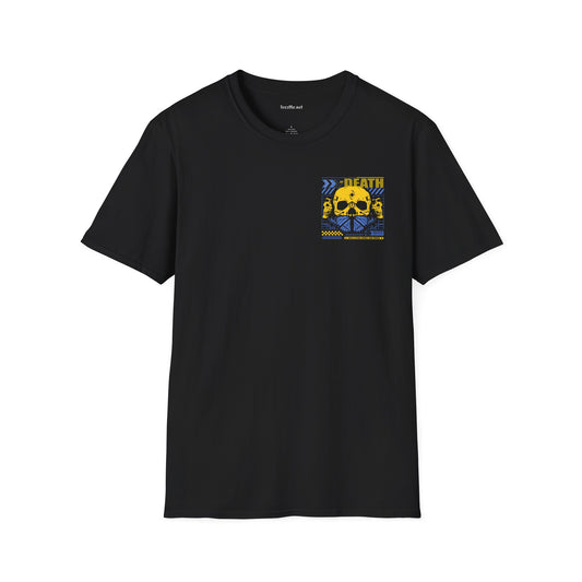 Grunge Skull Urban Unisex SoftStyle T-Shirt 100% Cotton