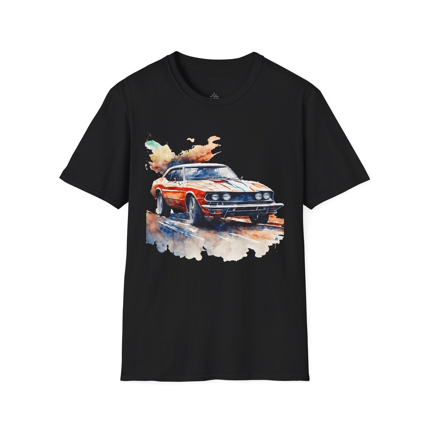 Muscle Car - Unisex Softstyle T-Shirt 100% Cotton Graphic