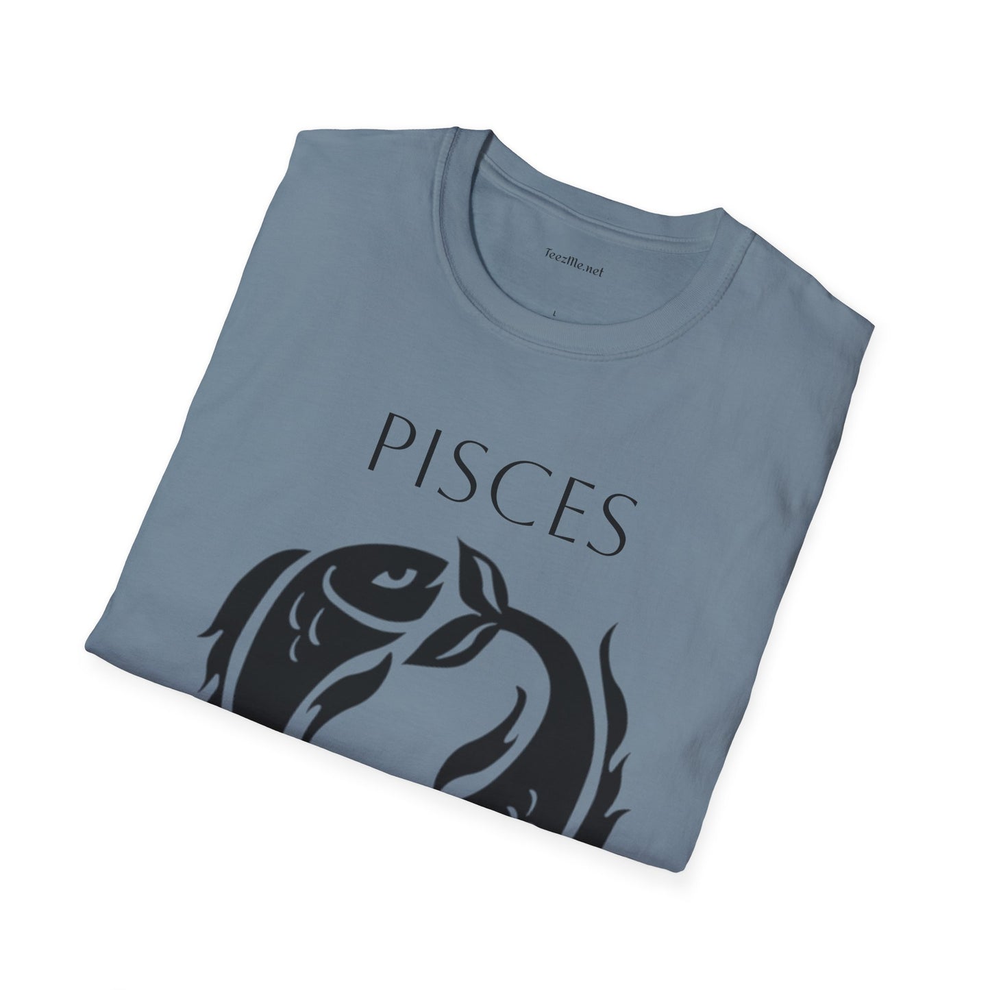 PISCES - Unisex Softstyle T-Shirt 100% Cotton Graphic