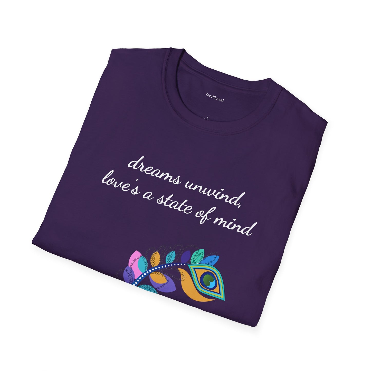 Dreams unwind - Unisex Softstyle T-Shirt 100% Cotton Graphic