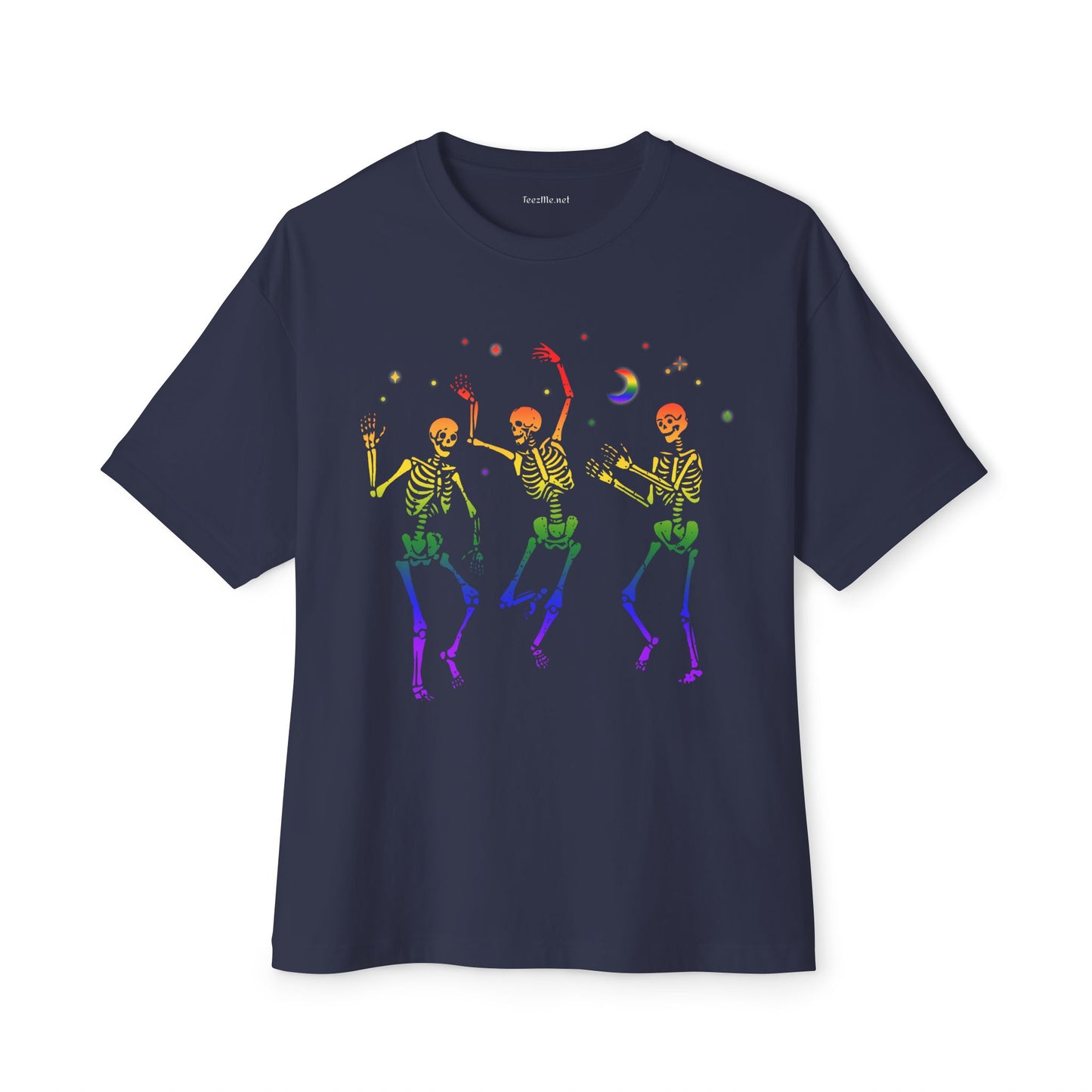Skeleton Dancers LGBT Unisex Oversized Boxy Tee