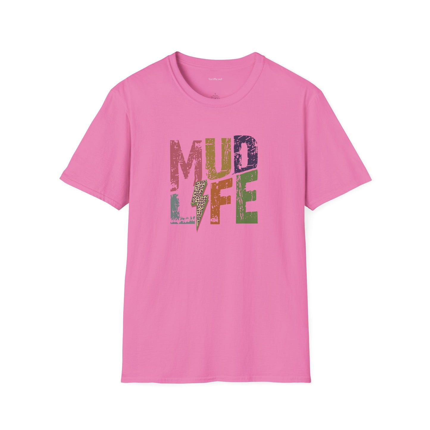 MUD LIFE - Unisex Softstyle T-Shirt 100% Cotton Graphic