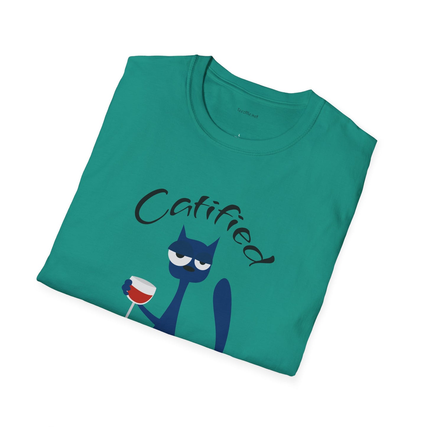 Catified Therapist - Unisex Softstyle T-Shirt 100% Cotton Graphic