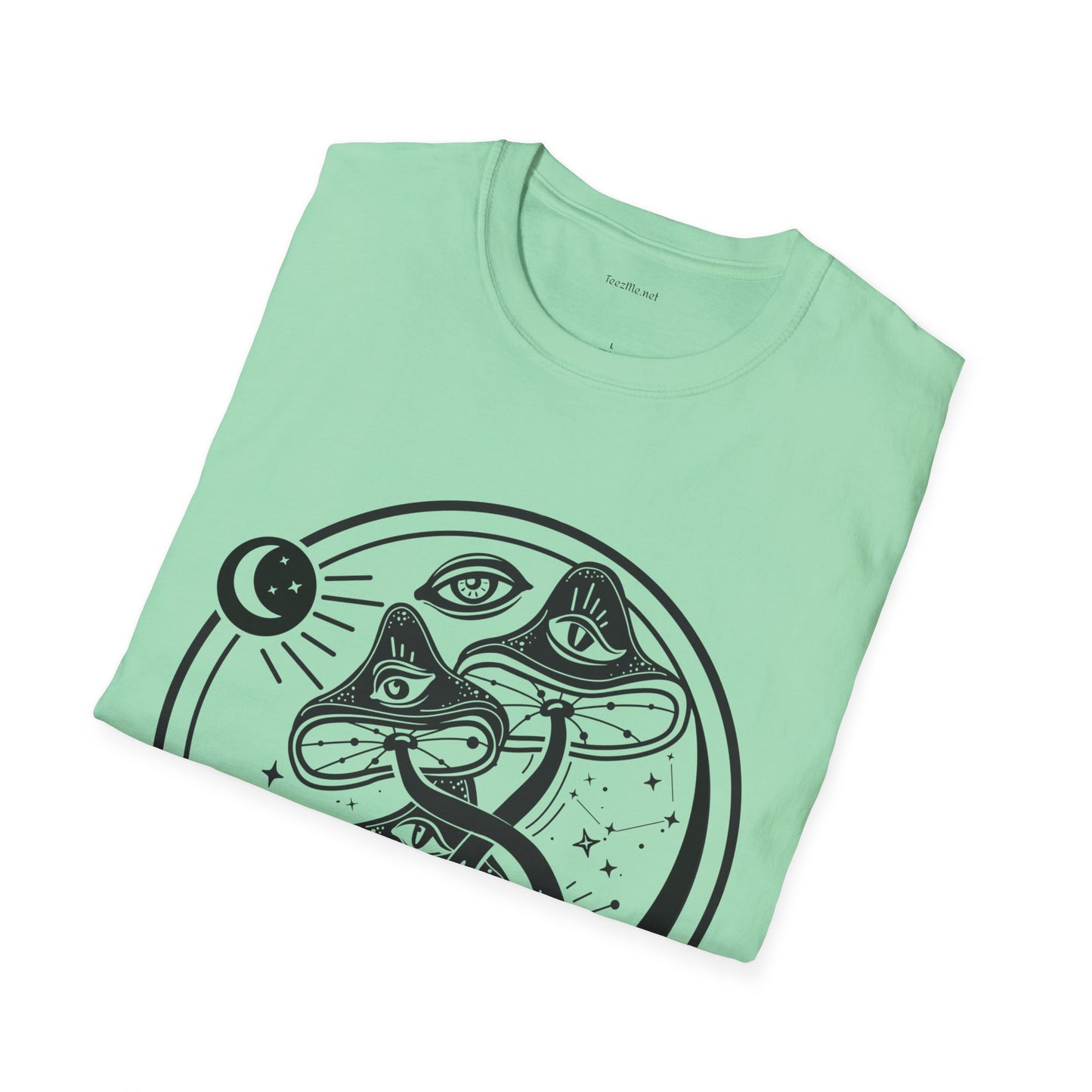 Mushrooms - Unisex Softstyle T-Shirt 100% Cotton Graphic