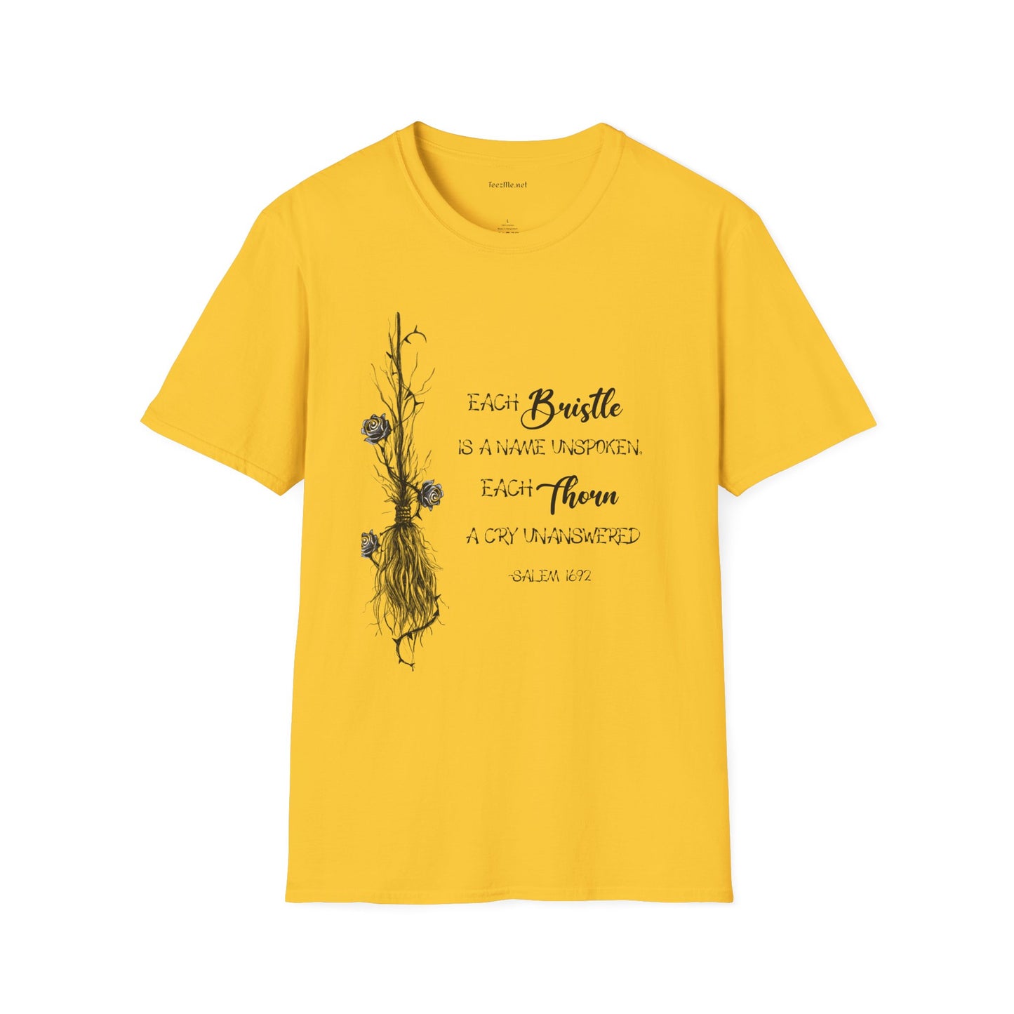 Each Bristle is a Name Unknown Unisex Softstyle T-Shirt 100% Cotton Graphic