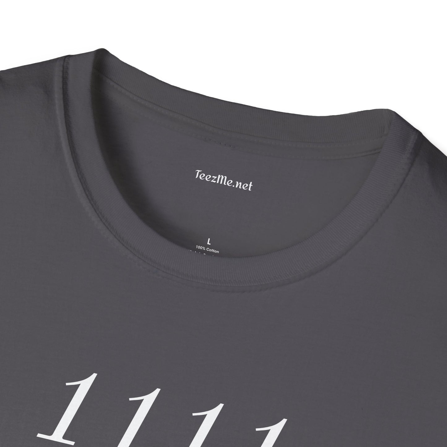1111 (new beginnings) - Unisex Softstyle T-Shirt 100% Cotton Graphic #angel numbers