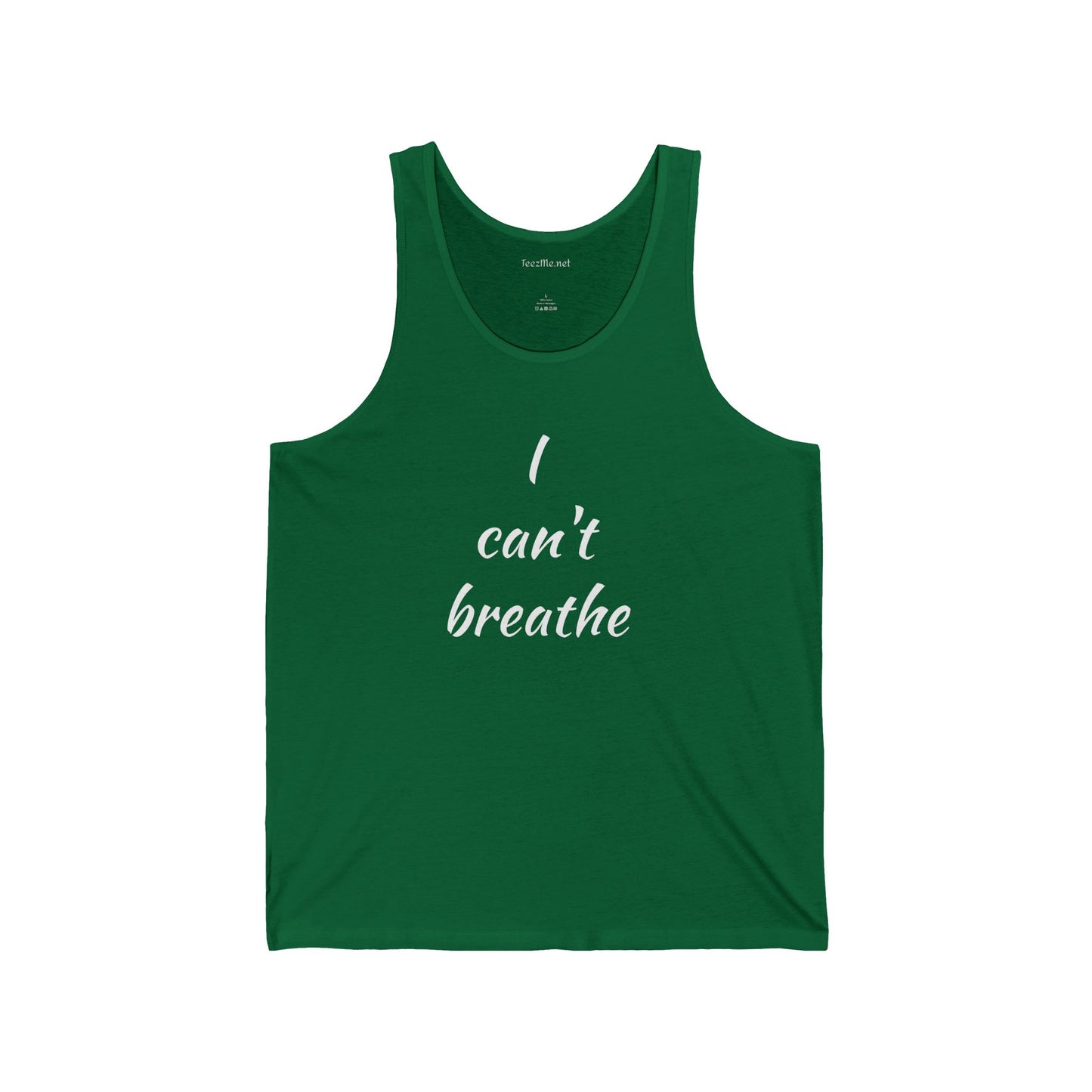 I can't breathe - Unisex Jersey Tank