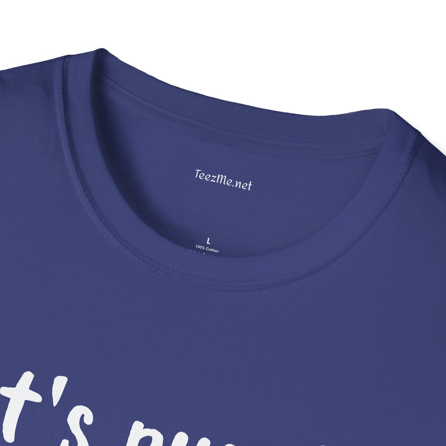 Let's purrty! - Unisex Softstyle T-Shirt 100% Cotton Graphic