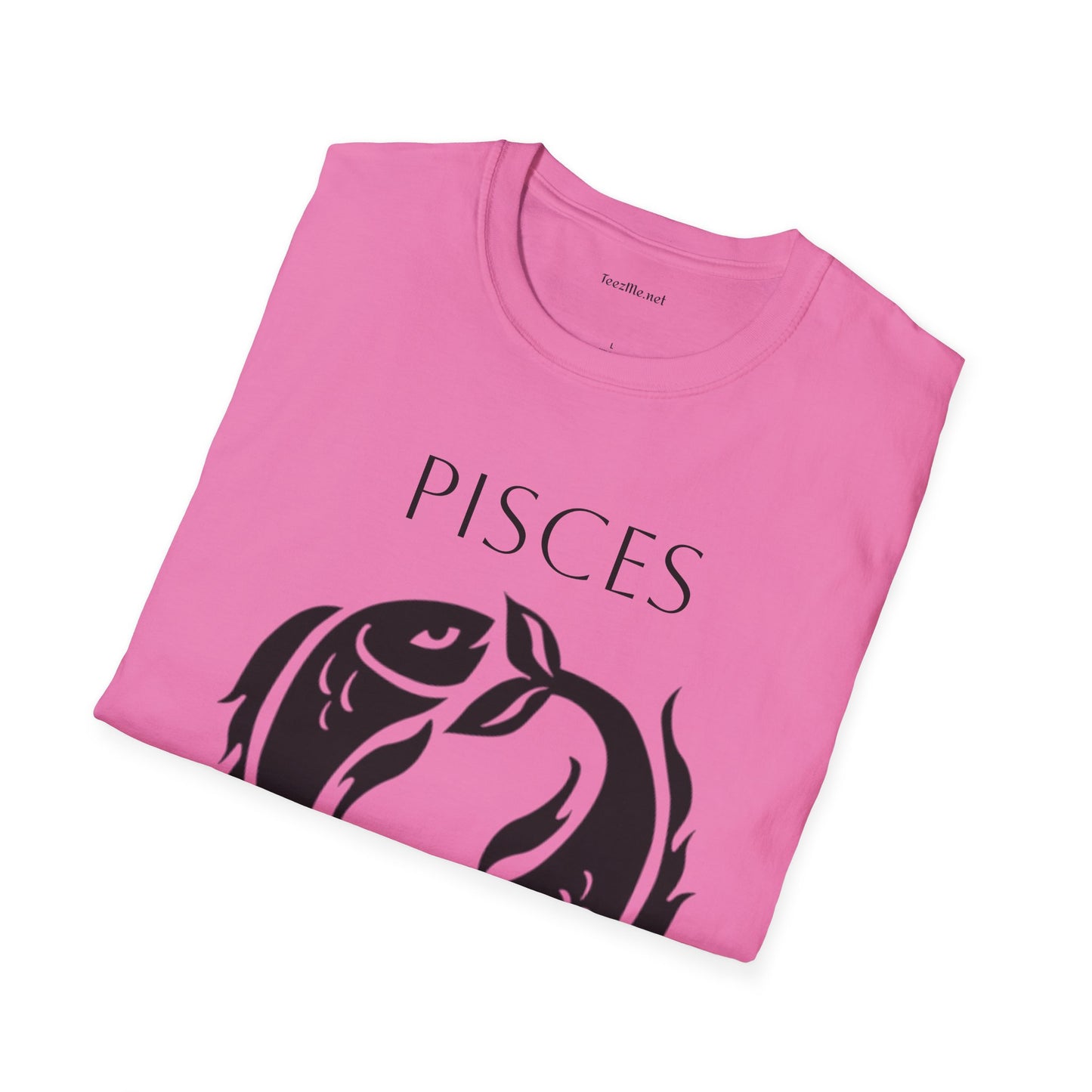 PISCES - Unisex Softstyle T-Shirt 100% Cotton Graphic