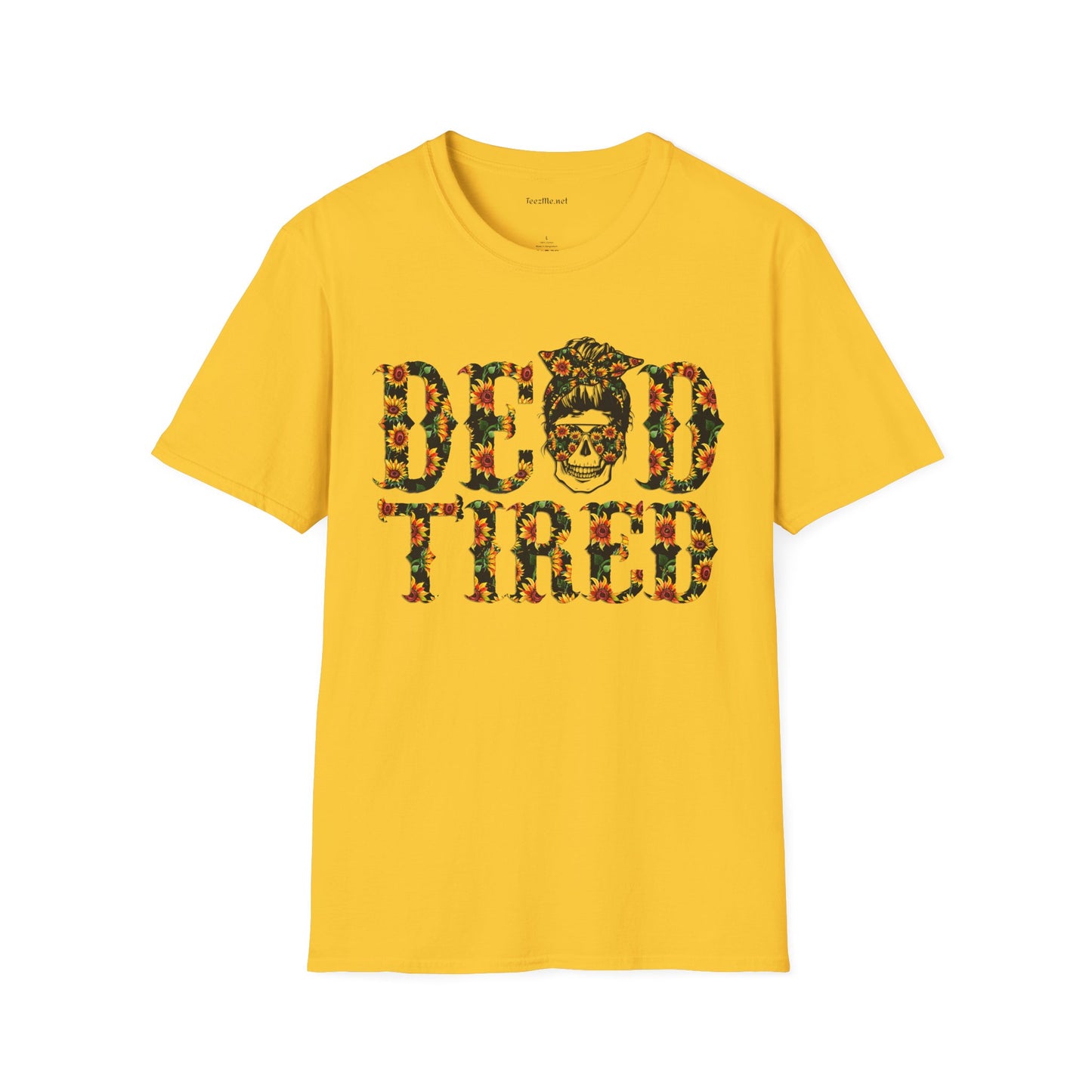 Dead Tired Mom Unisex SoftStyle T-Shirt 100% Cotton