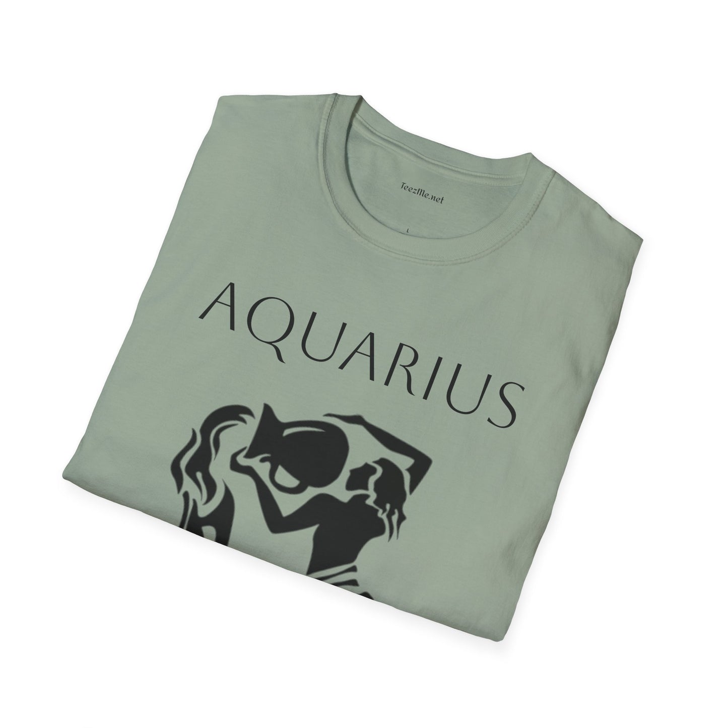 AQUARIUS - Unisex Softstyle T-Shirt 100% Cotton Graphic