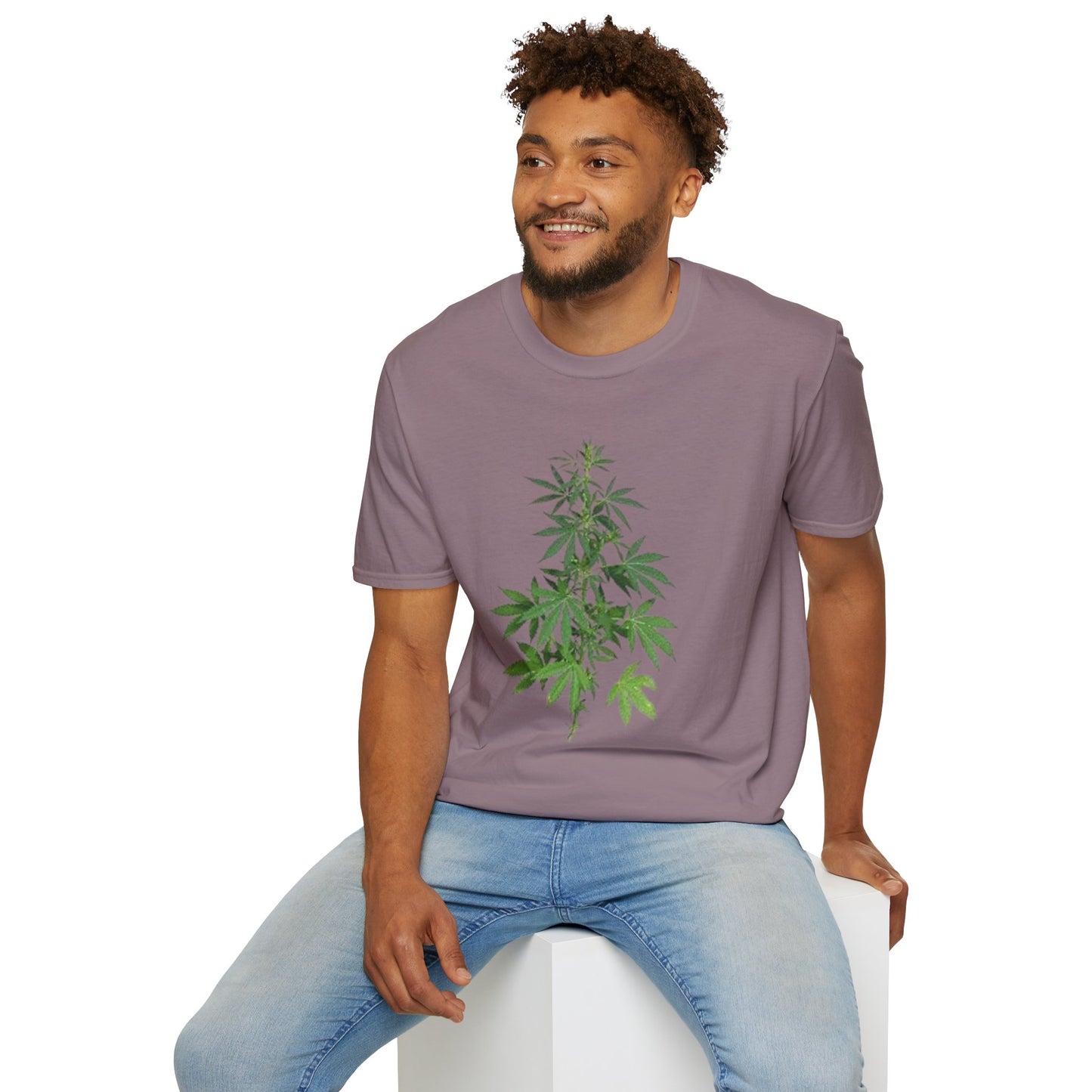 Weed Plant - nisex Softstyle T-Shirt 100% Cotton Graphic