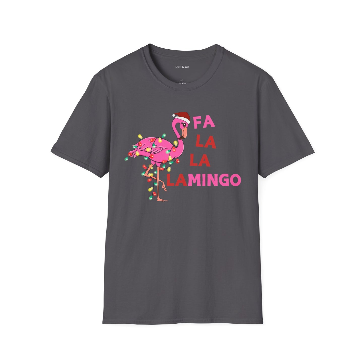 FA LA LA LAMINGO Unisex Softstyle T-Shirt 100% Cotton