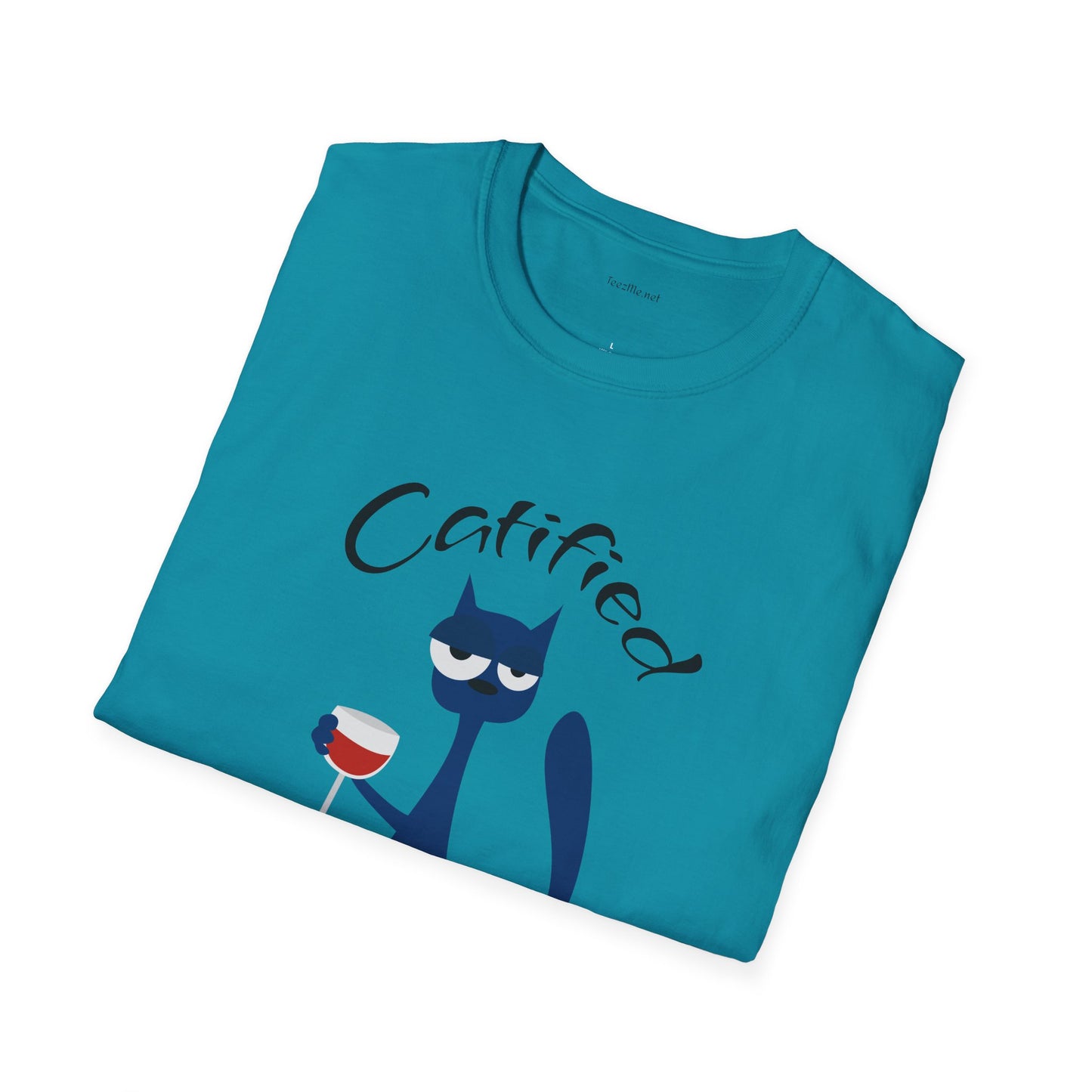 Catified Therapist - Unisex Softstyle T-Shirt 100% Cotton Graphic