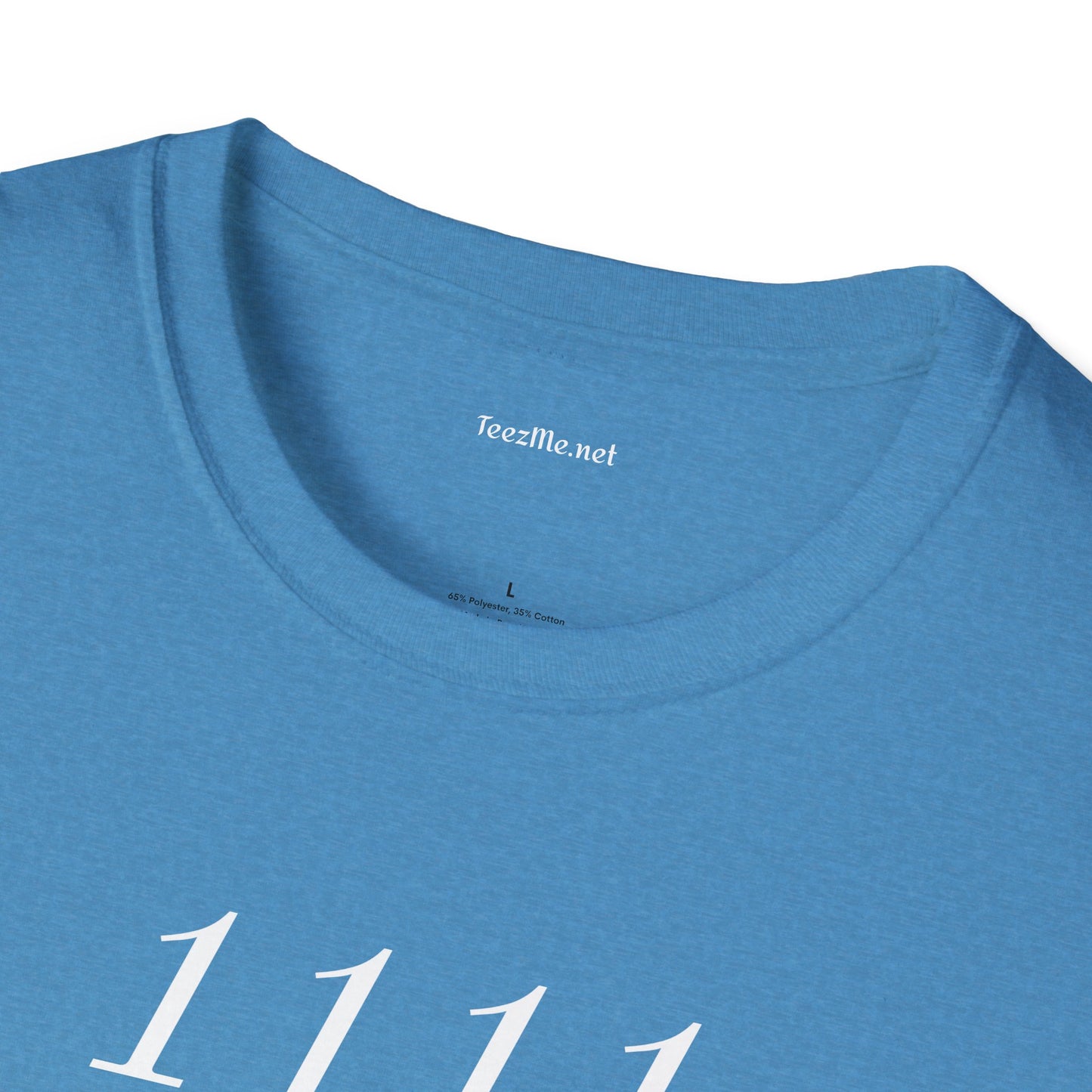 1111 (new beginnings) - Unisex Softstyle T-Shirt 100% Cotton Graphic #angel numbers