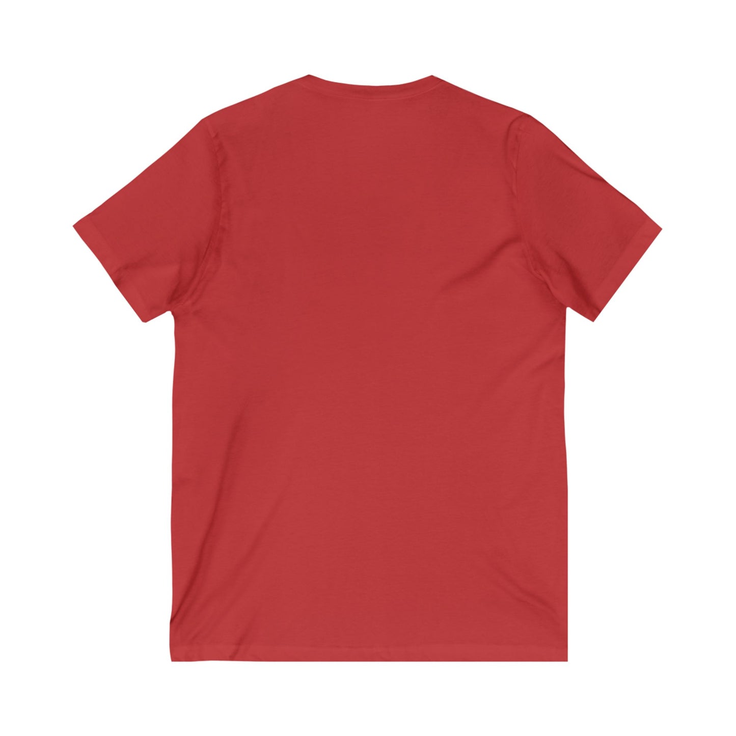 Born with Wings - Unisex Jersey Short Sleeve V-Neck Tee