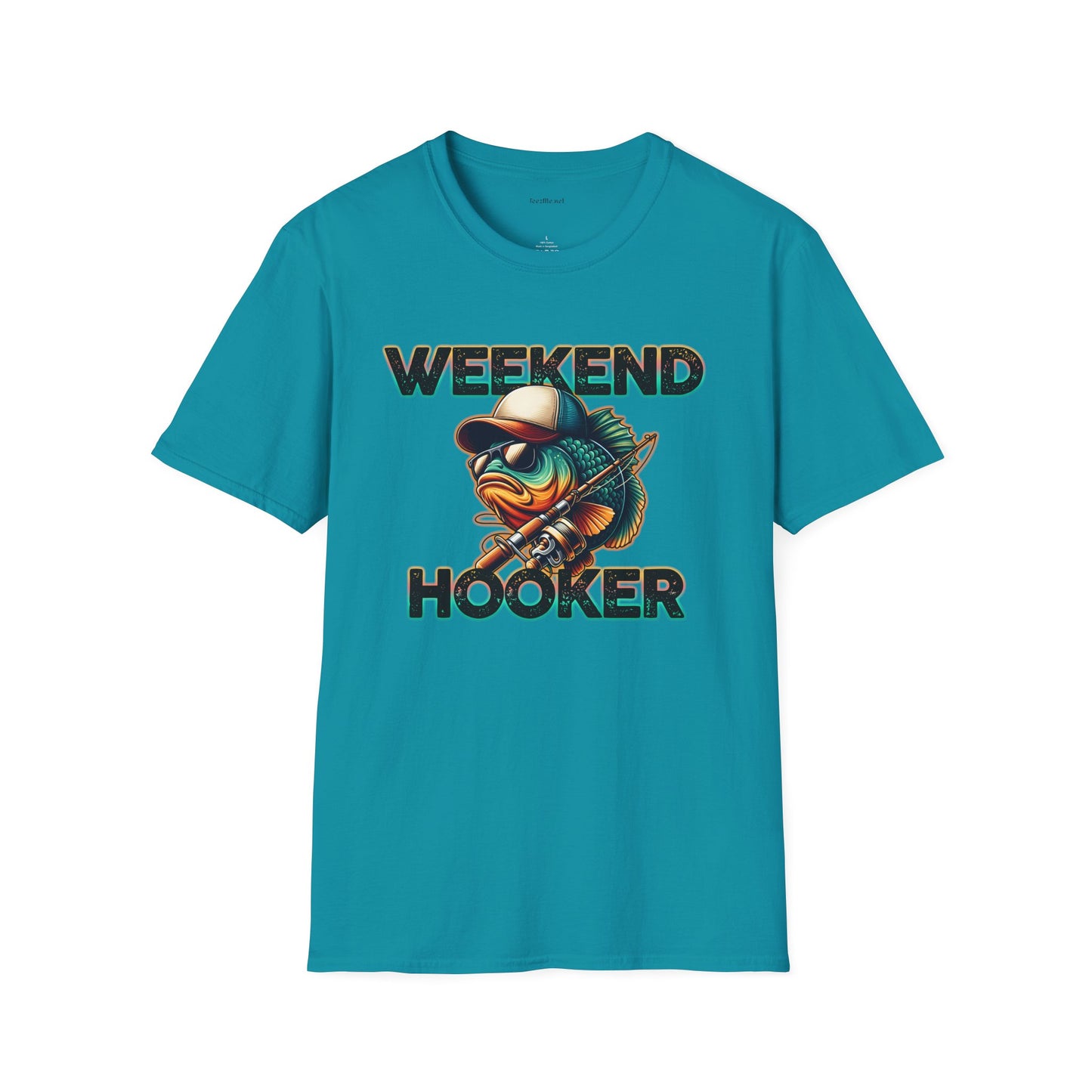 Weekend Hooker - Unisex Softstyle T-Shirt 100% Cotton Graphic