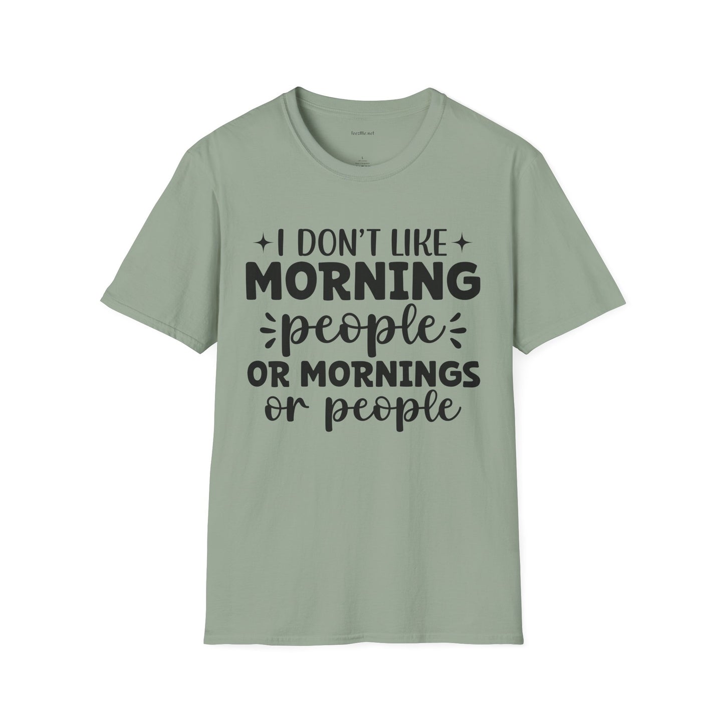 I don't like - Unisex Softstyle T-Shirt 100% Cotton Graphic