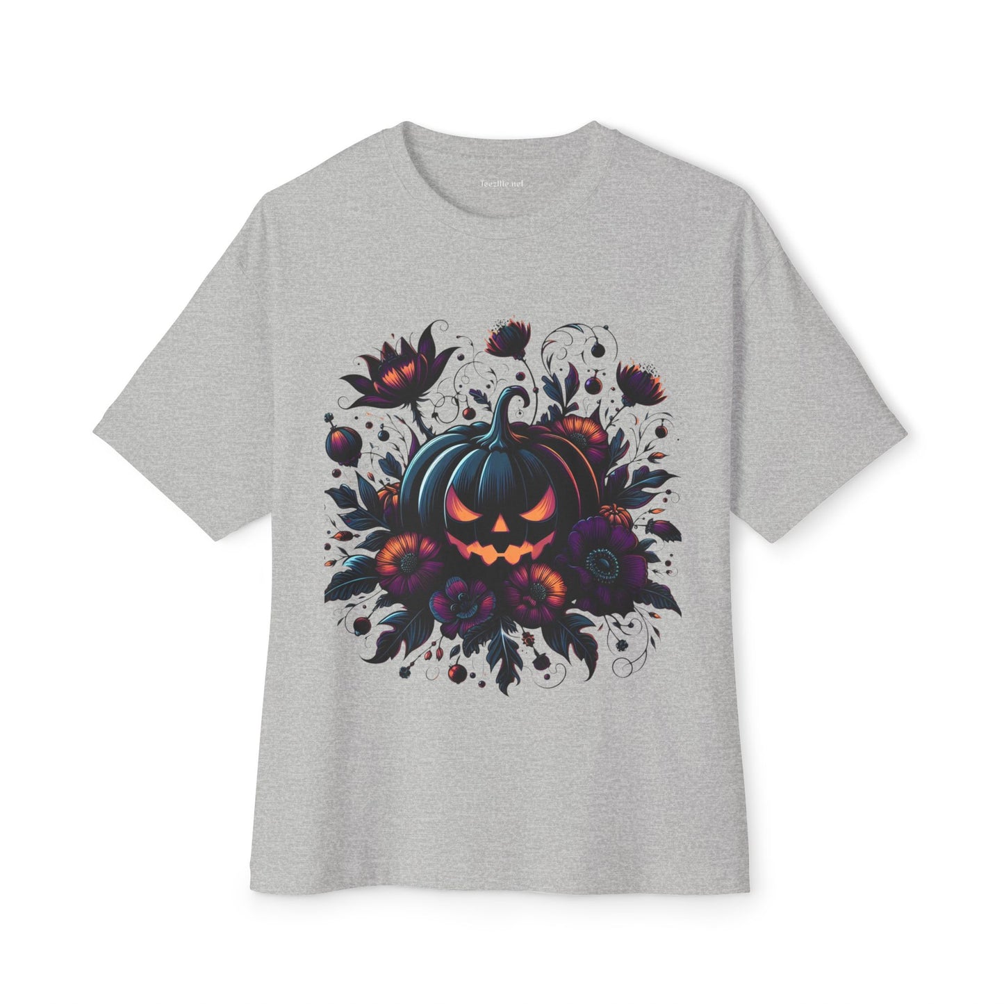 Goth Pumpkin1 - Unisex Oversized Boxy Tee