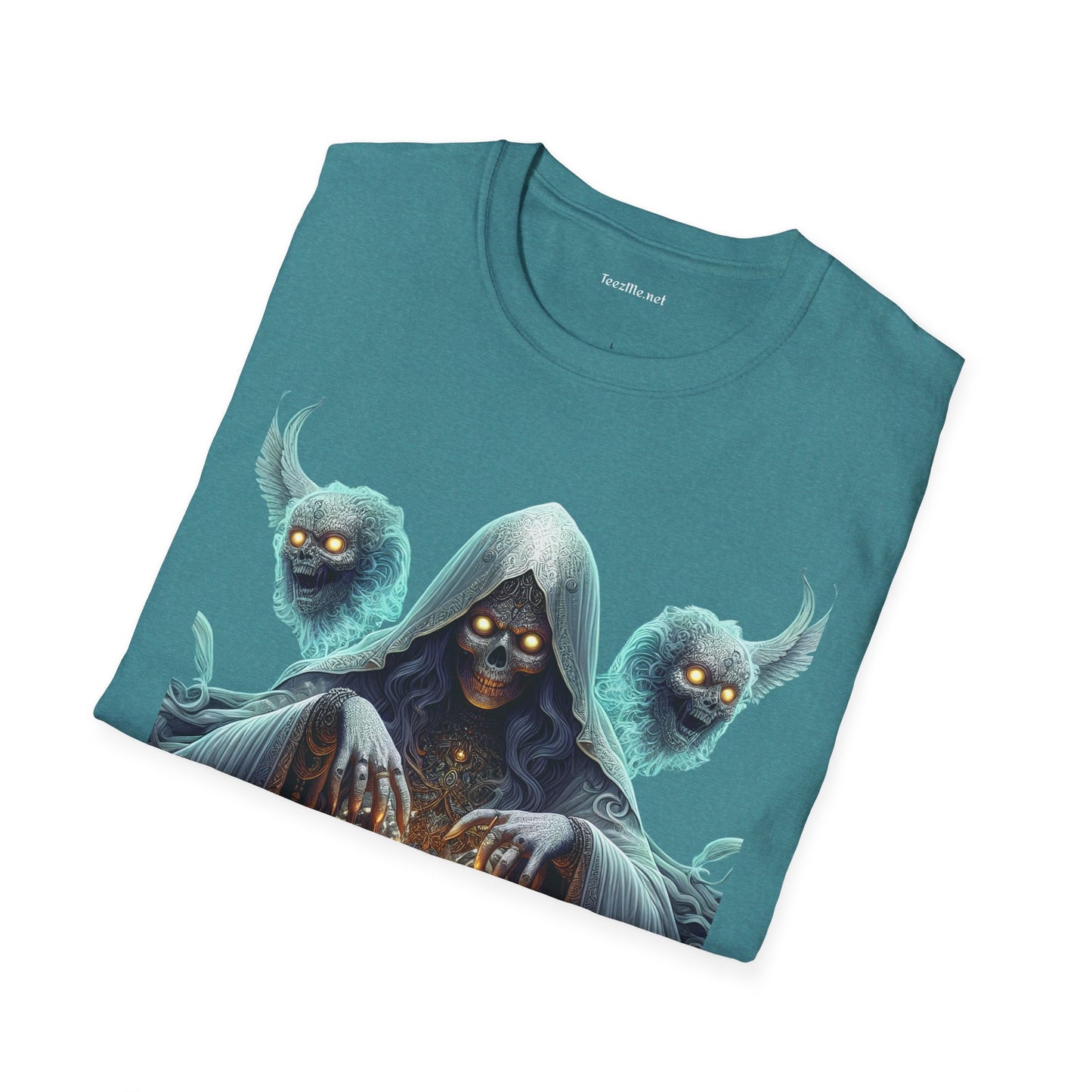 Anime Witch (4) Unisex Softstyle T-Shirt 100% Cotton Graphic