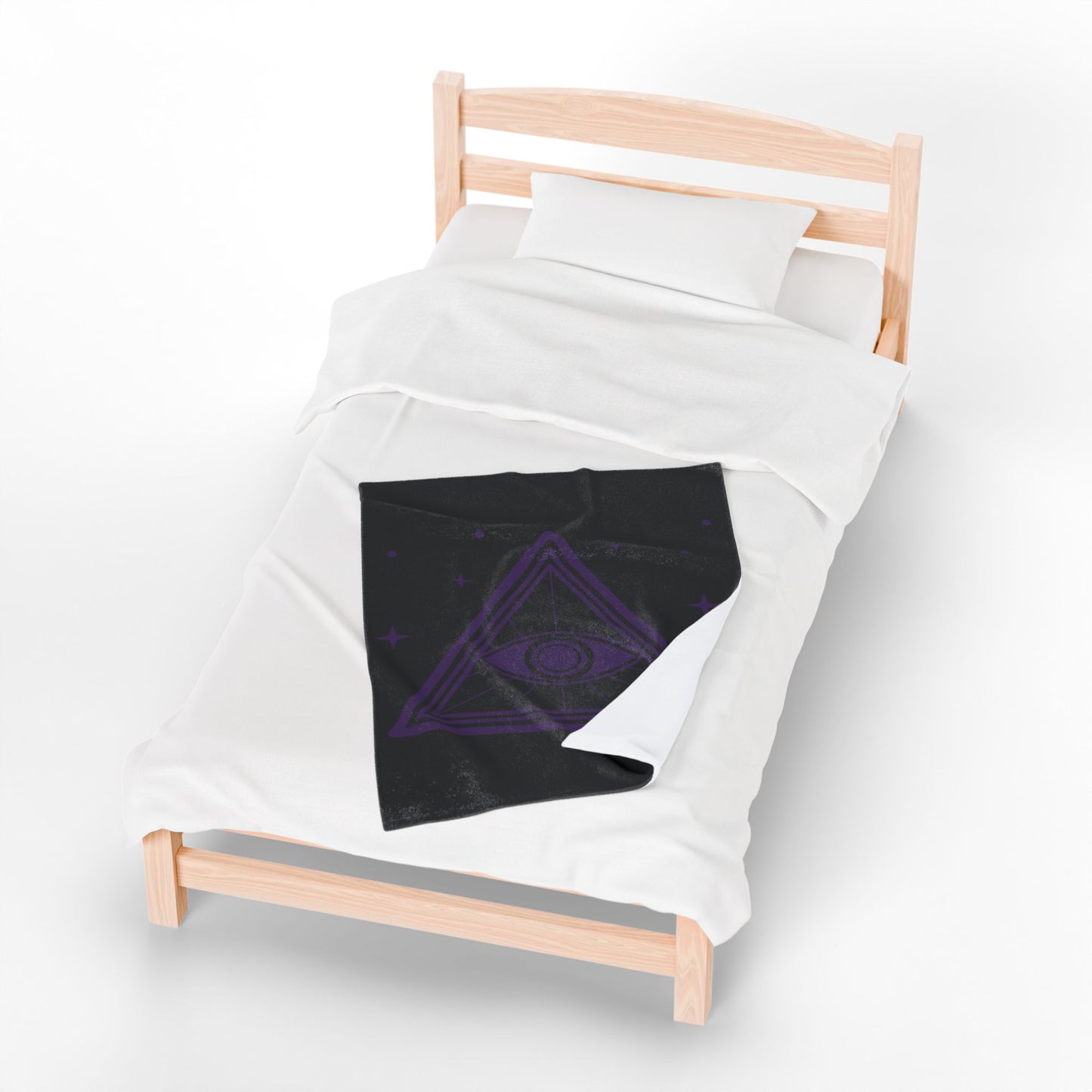 Protective Eye Velveteen Plush Blanket