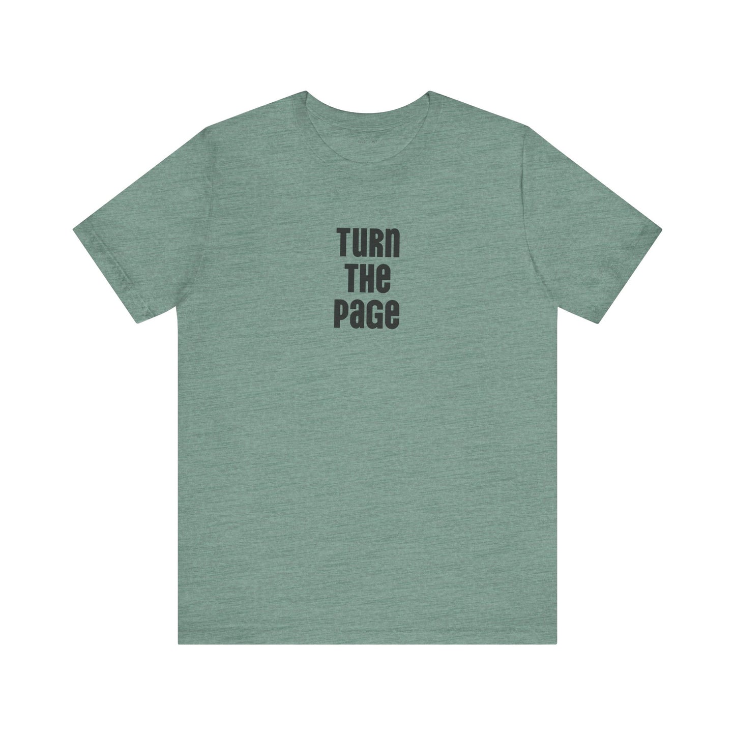Turn the Page - Unisex Jersey Short Sleeve Tee