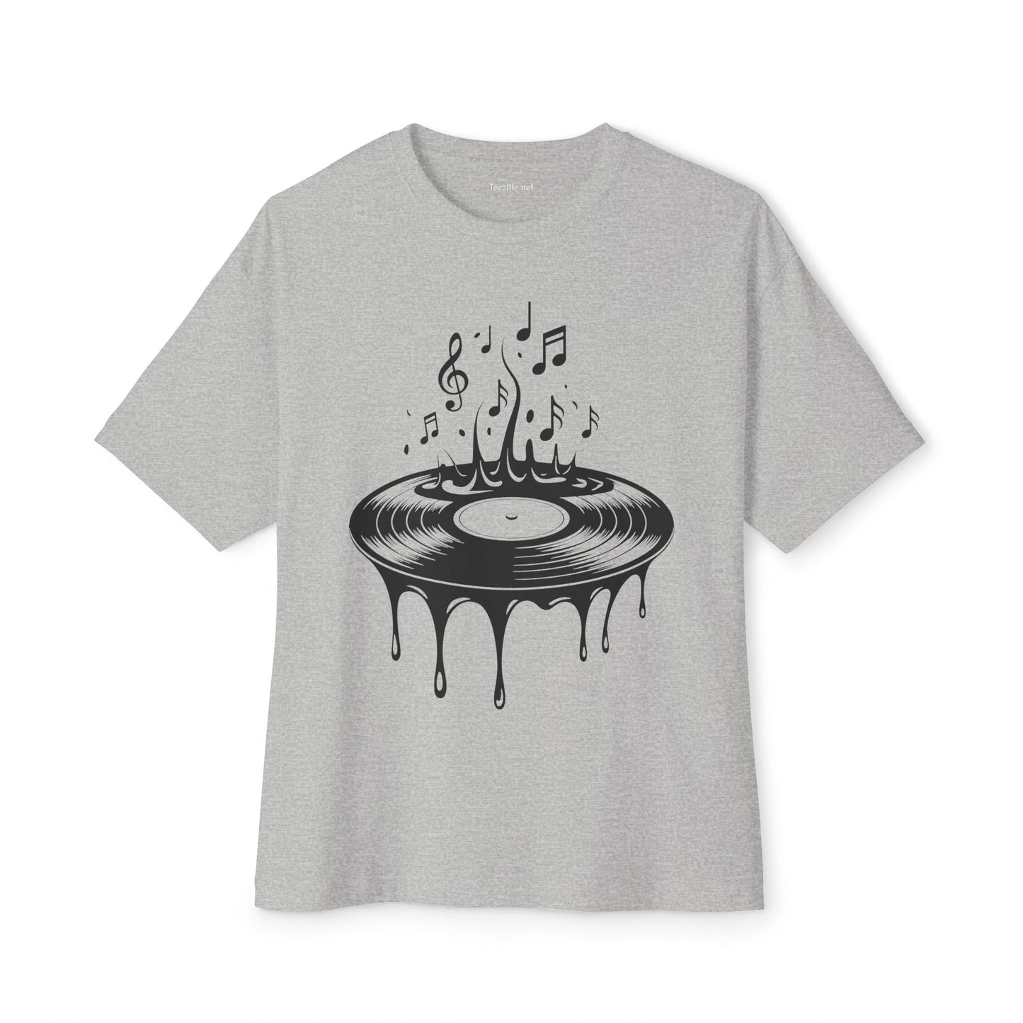 Spinning Vinyl (1) Unisex Oversized Boxy Tee