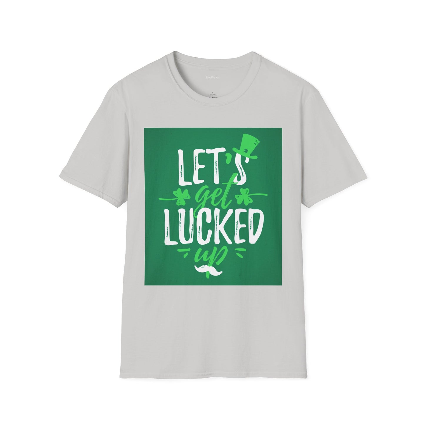 Let's Get Lucked - Unisex Softstyle T-Shirt 100% Cotton Graphic