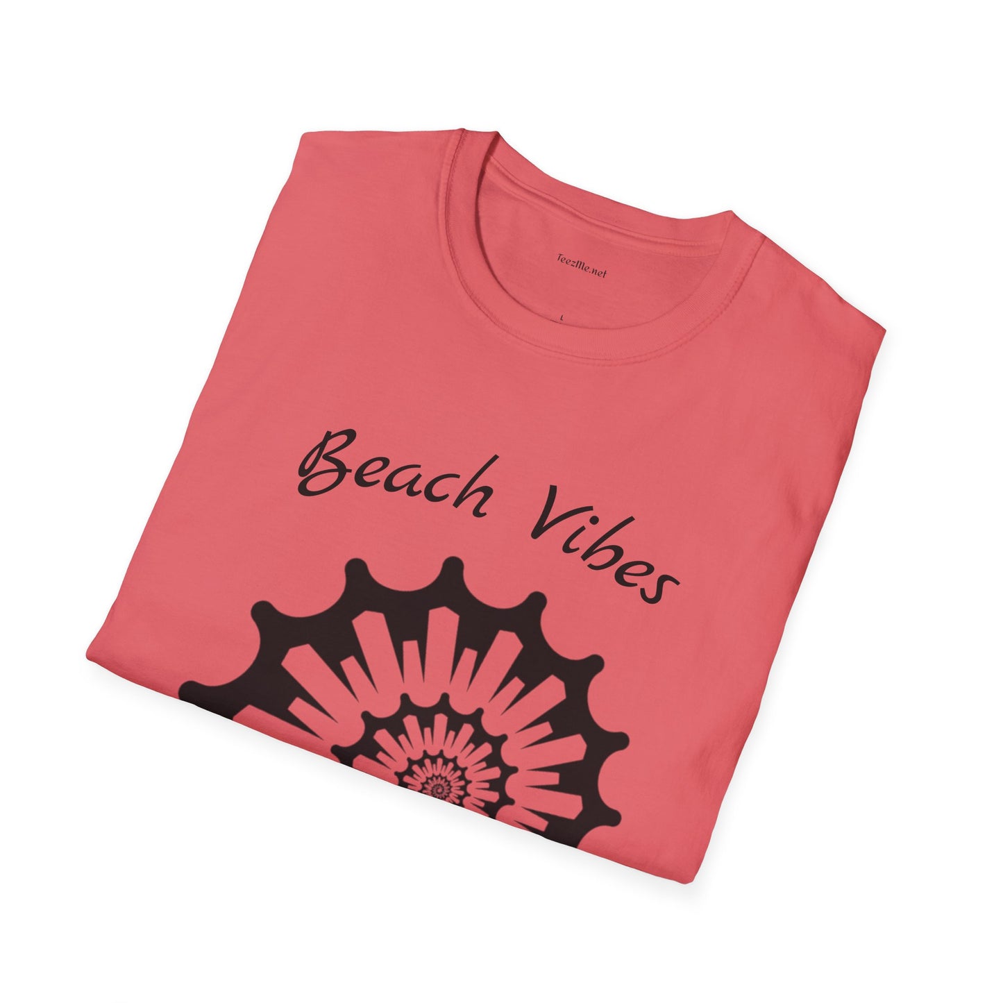 Beach Vibes - Unisex Softstyle T-Shirt 100% Cotton Graphic