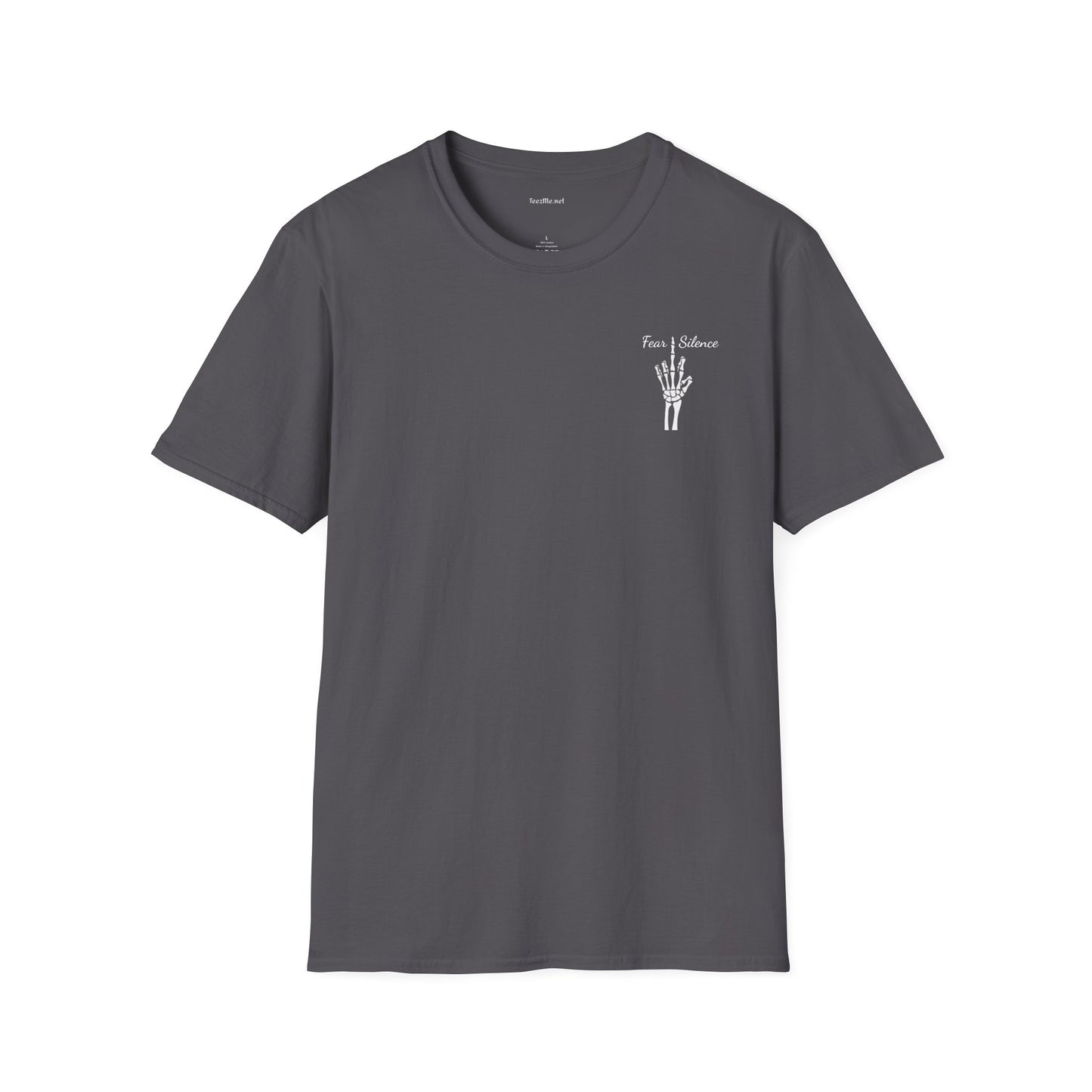 Fear Silence - Unisex Softstyle T-Shirt 100% Cotton Graphic