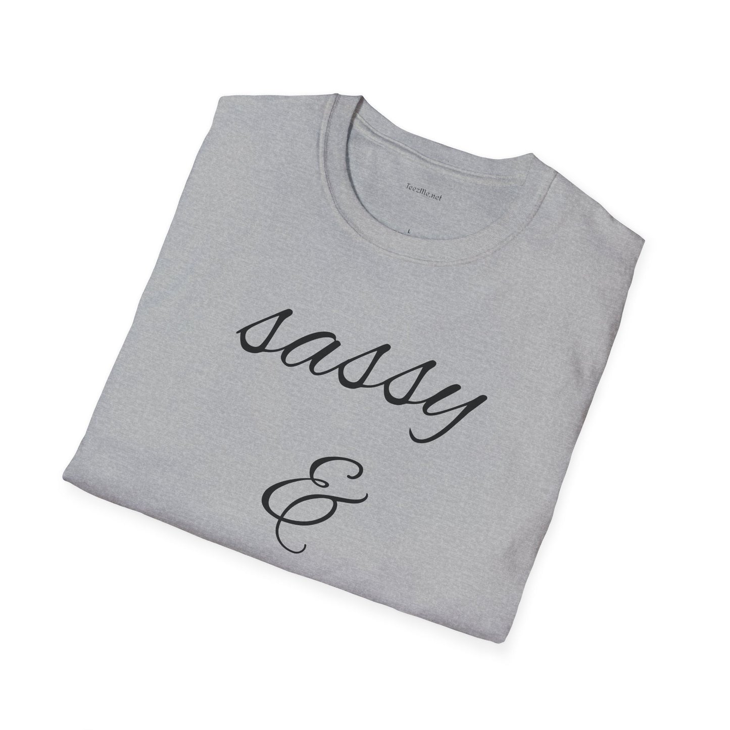 Sassy & Salty - Unisex Softstyle T-Shirt 100% Cotton Graphic