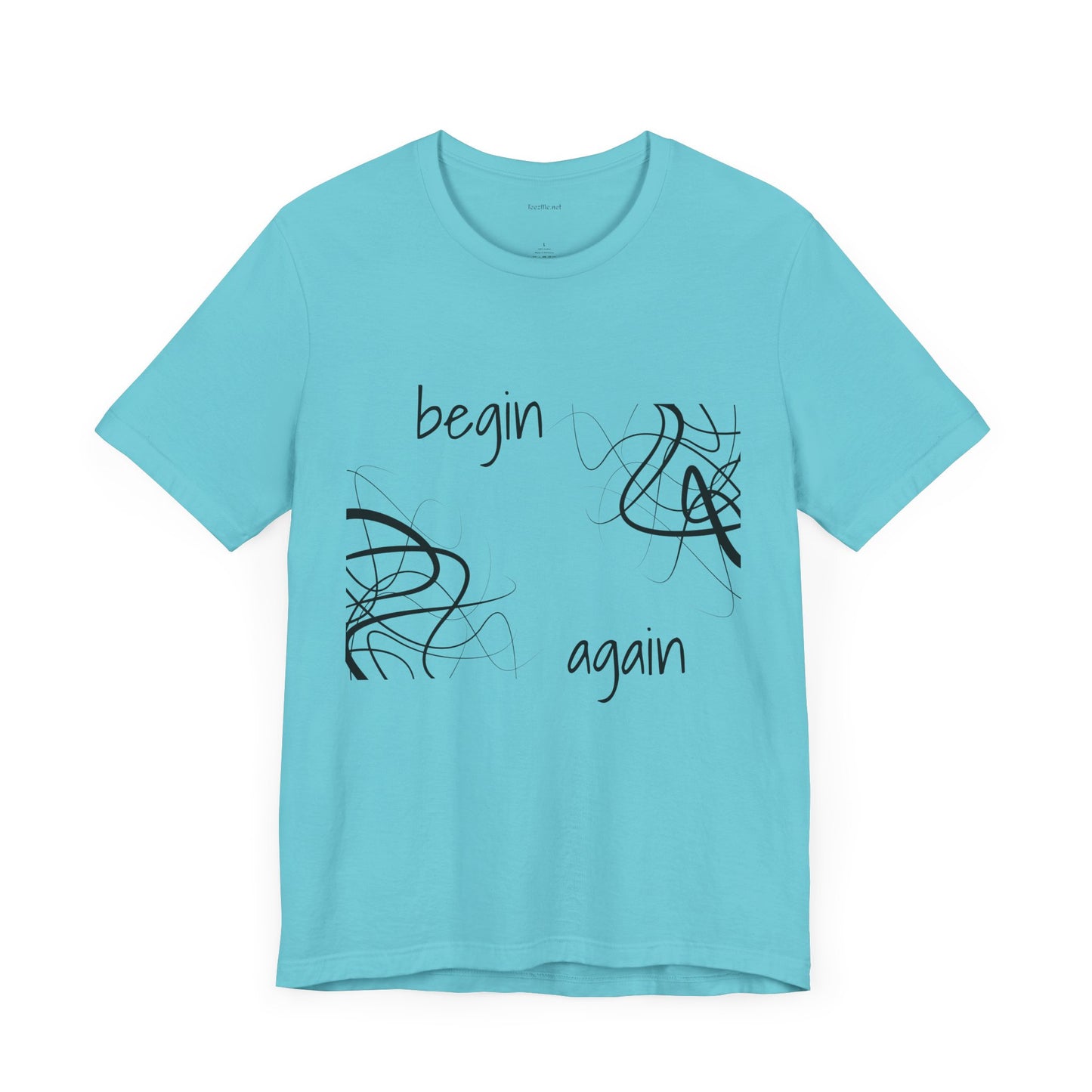 Begin Again - Unisex Jersey Short Sleeve Tee
