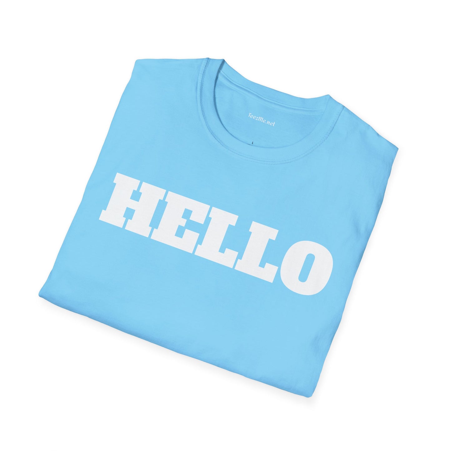 HELLO - Unisex Softstyle T-Shirt 100% Cotton Graphic