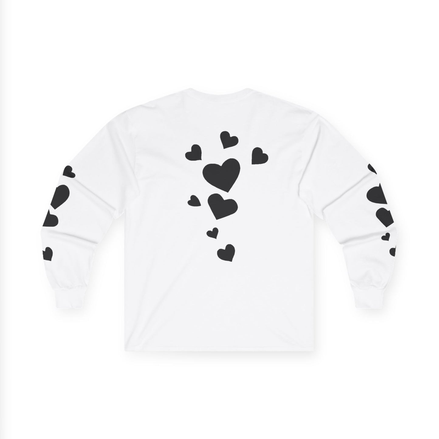 Hearts all over - Unisex Ultra Cotton Long Sleeve Tee
