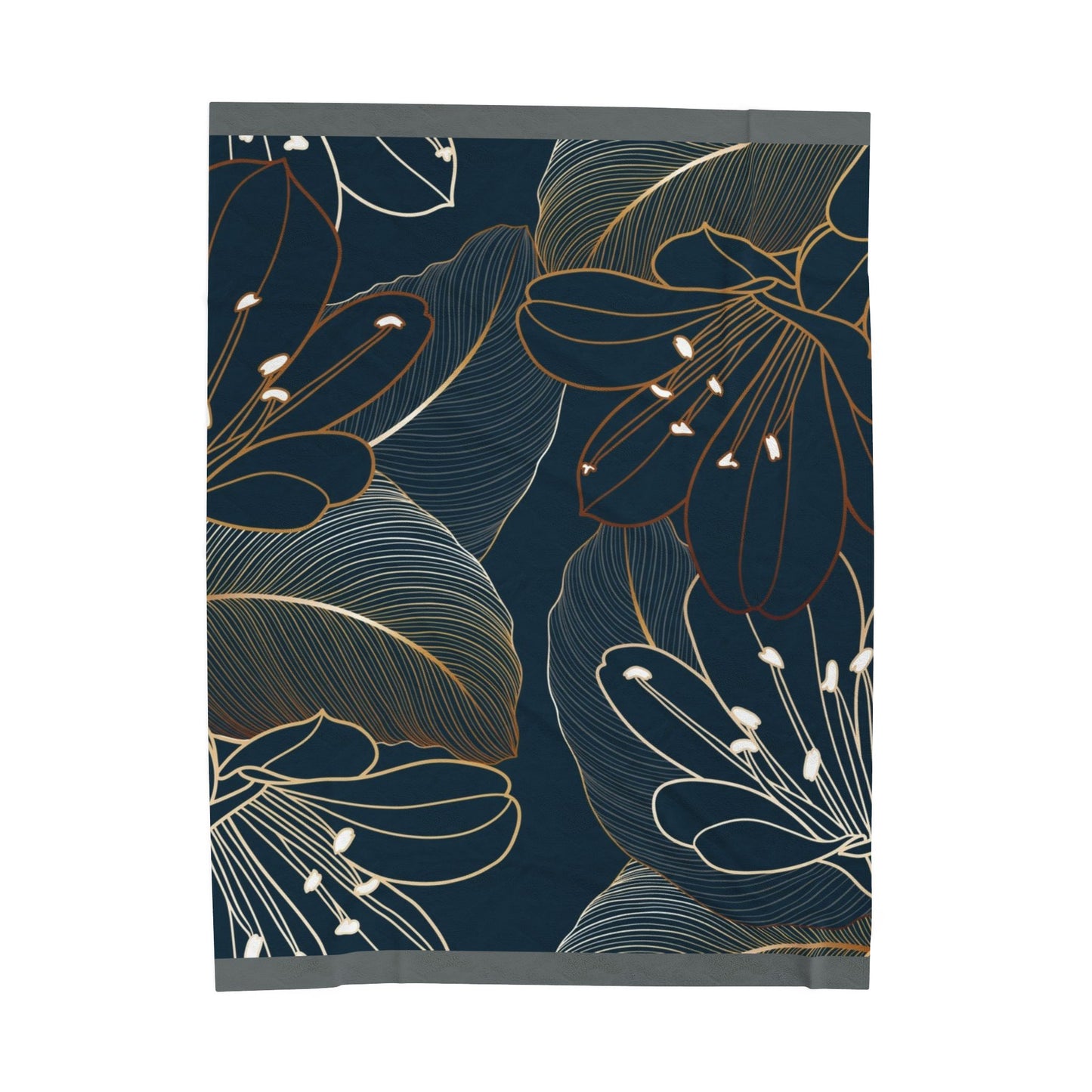 Tropical Escape Velveteen Plush Blanket