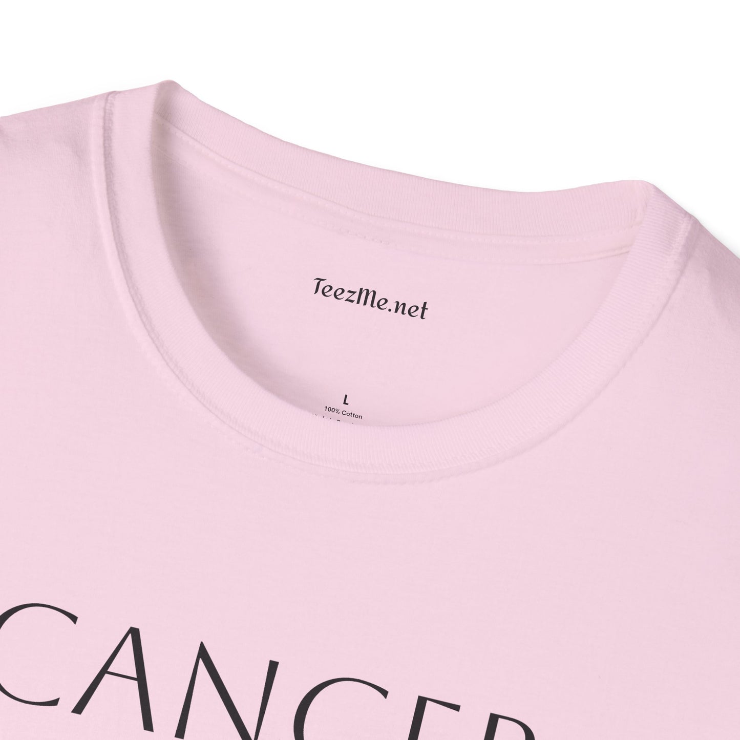CANCER - Unisex Softstyle T-Shirt 100% Cotton Graphic