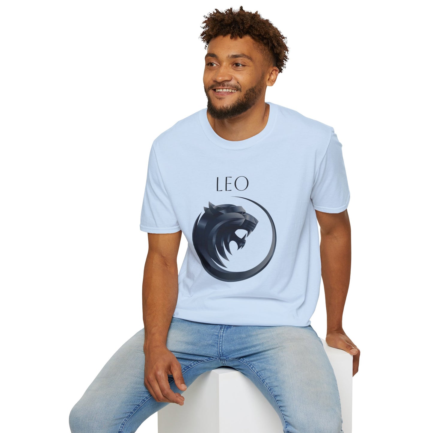 LEO - Unisex Softstyle T-Shirt 100% Cotton Graphic