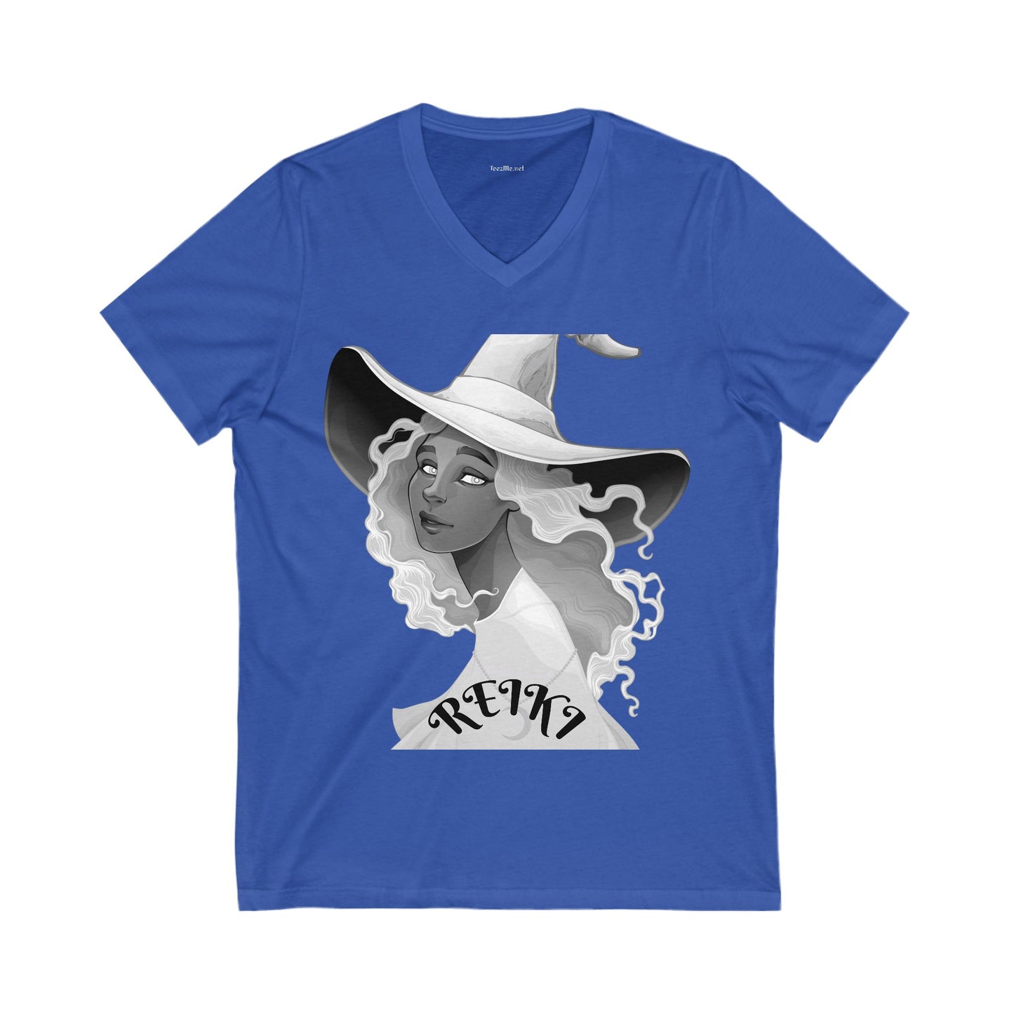 REIKI - Unisex Jersey Short Sleeve V-Neck Tee #healing #love
