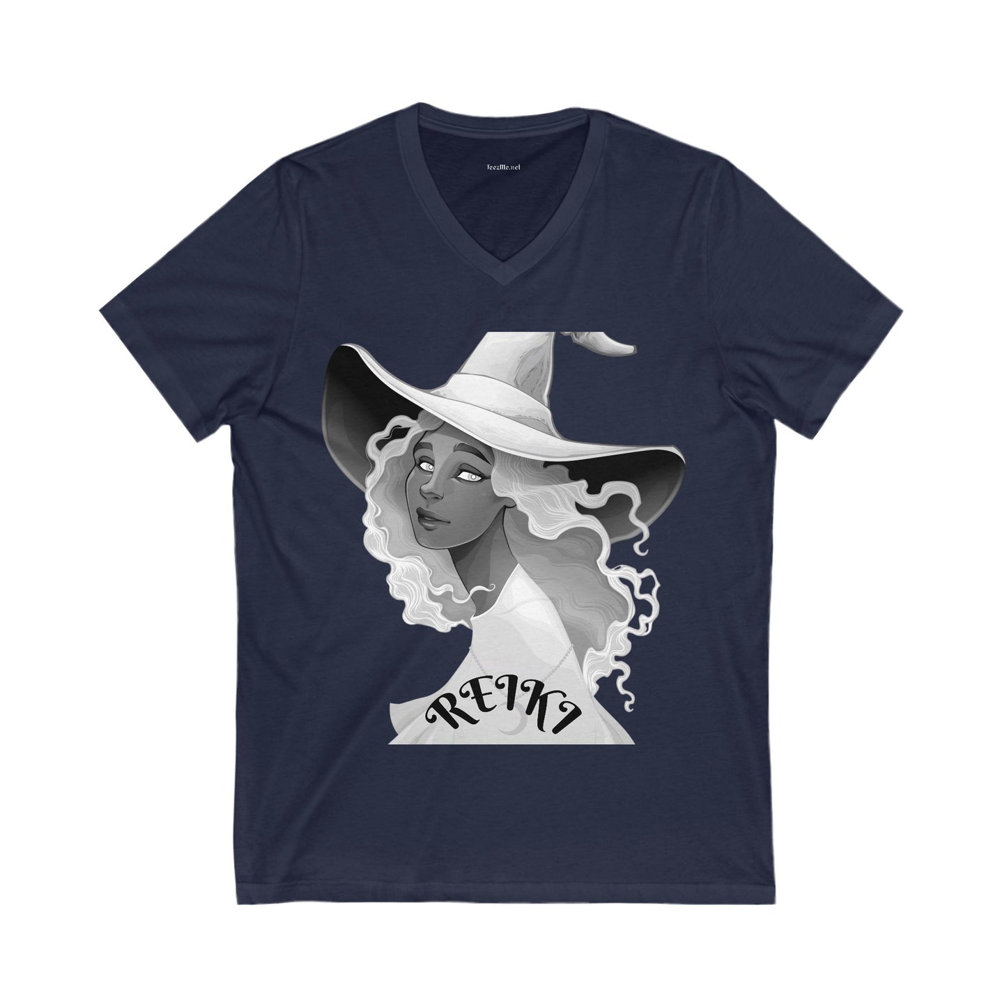 REIKI - Unisex Jersey Short Sleeve V-Neck Tee #healing #love