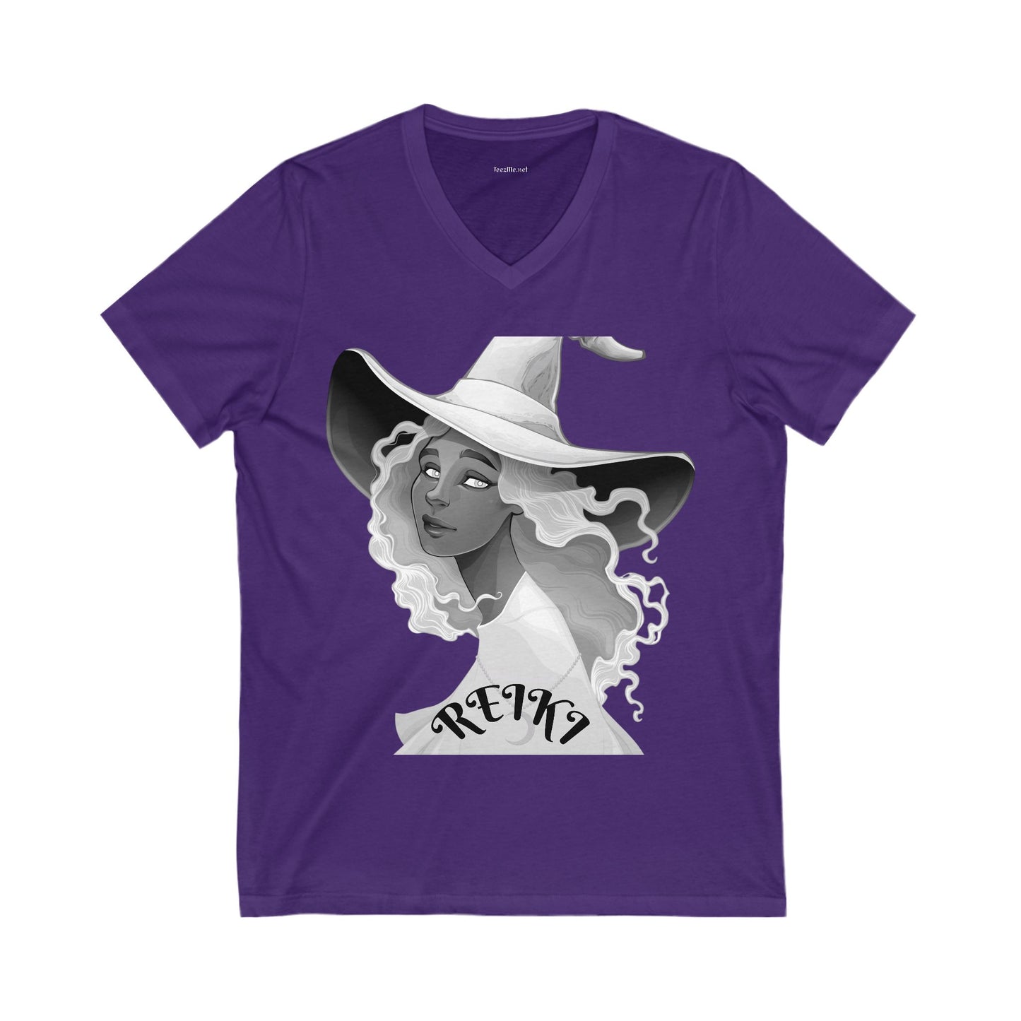 REIKI - Unisex Jersey Short Sleeve V-Neck Tee #healing #love