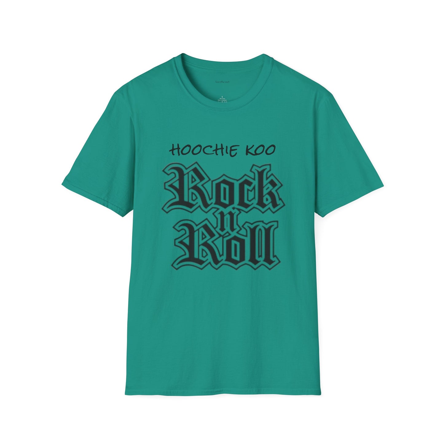 hoochie koo ROCK n ROLL - Unisex Softstyle T-Shirt 100% Cotton Graphic